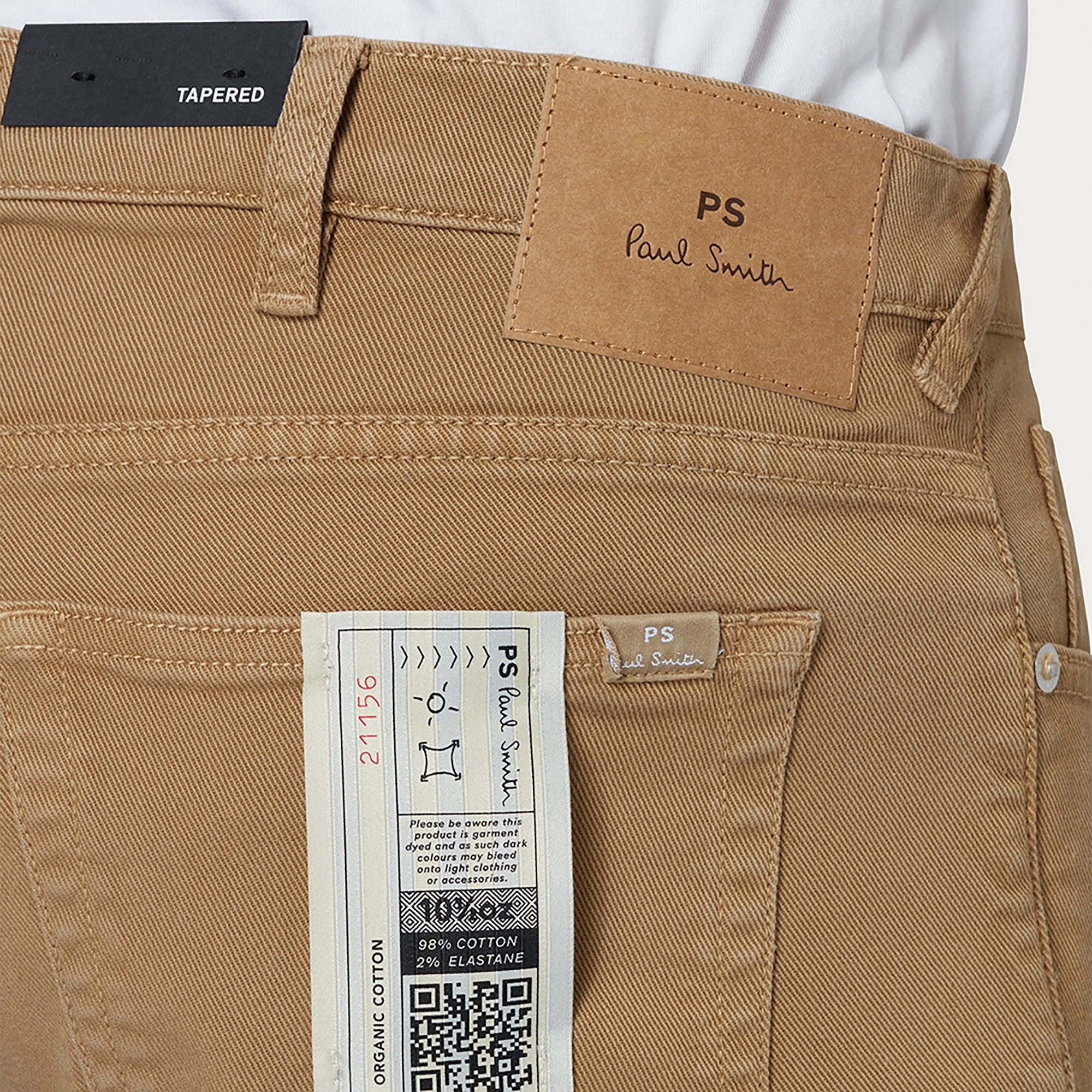 Product image 6 of 8 of PS By Paul Smith Men's Tapered Fit Jeans - Brown