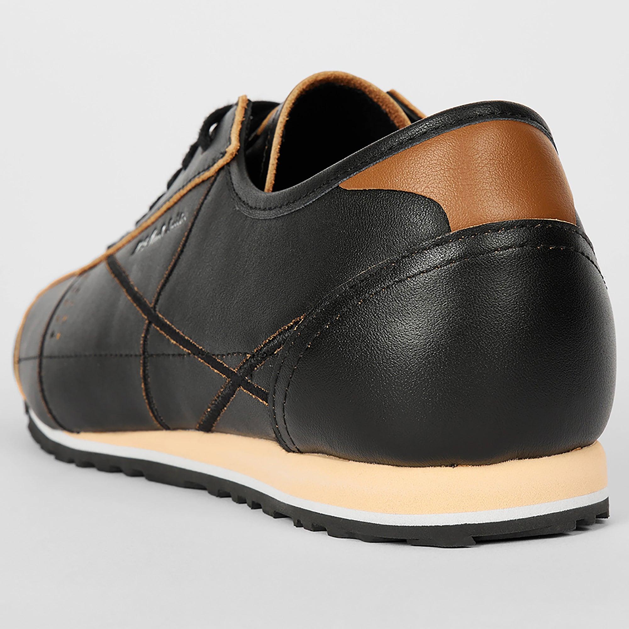 Product image 5 of 5 of PS By Paul Smith Men's 'Mestre' Leather Trainers - Black