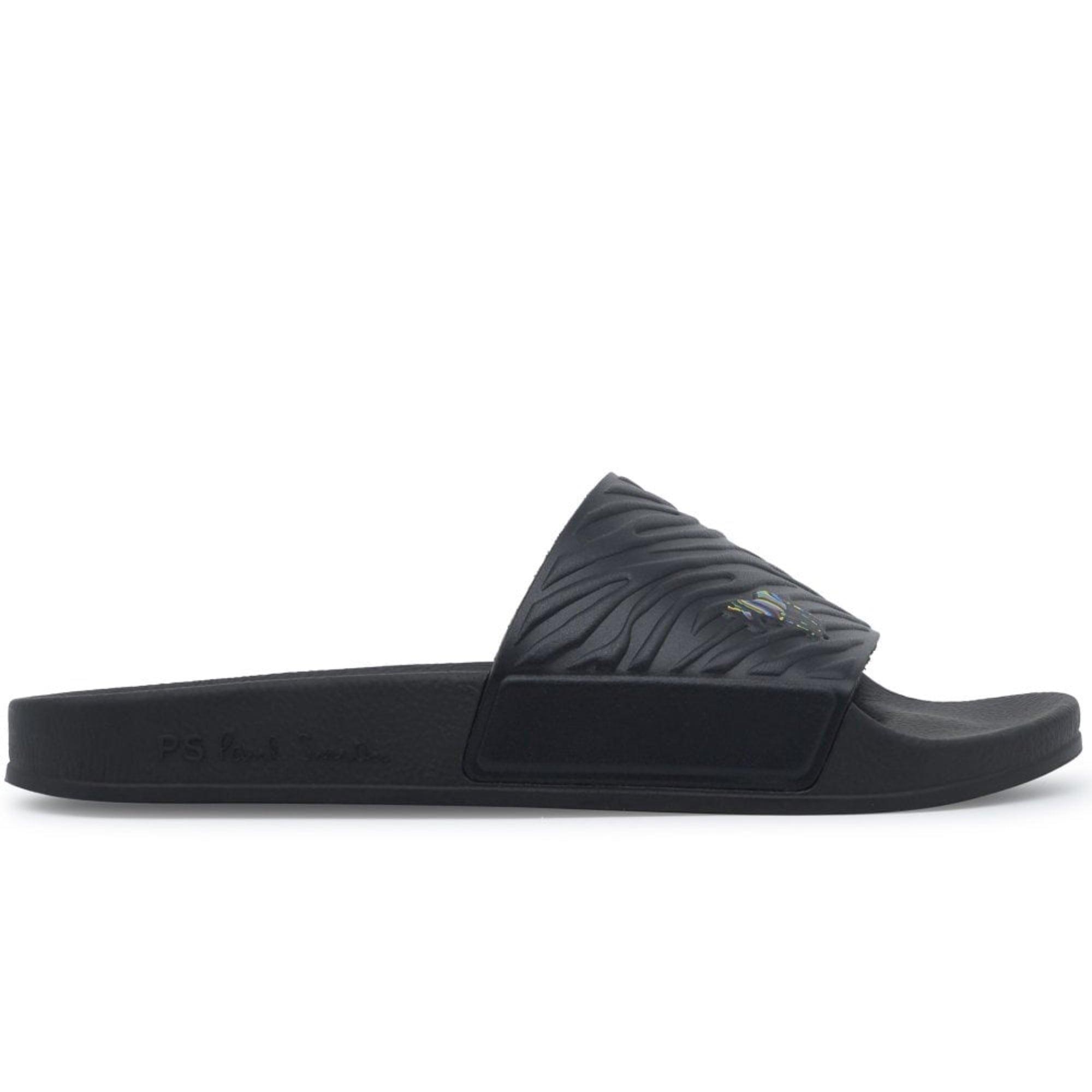 Product image 1 of 3 of PS By Paul Smith Men's Zebra Zed Slides - Black