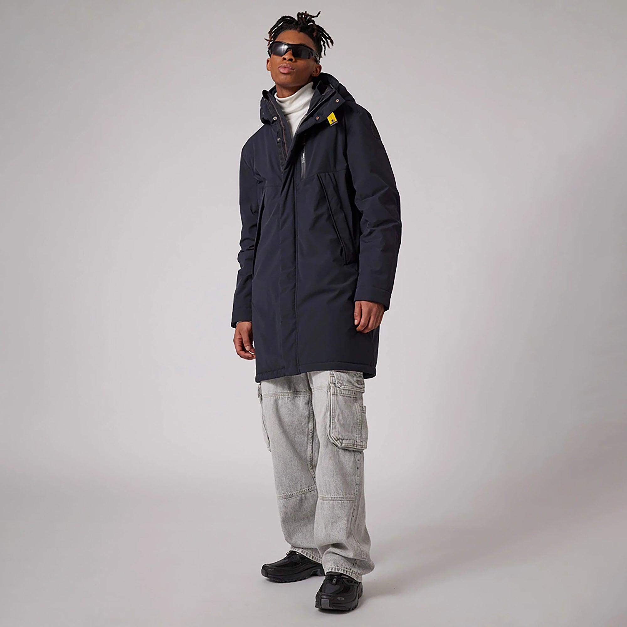 Product image 2 of 7 of Parajumpers Men's Easy Long Padded Coat - Black