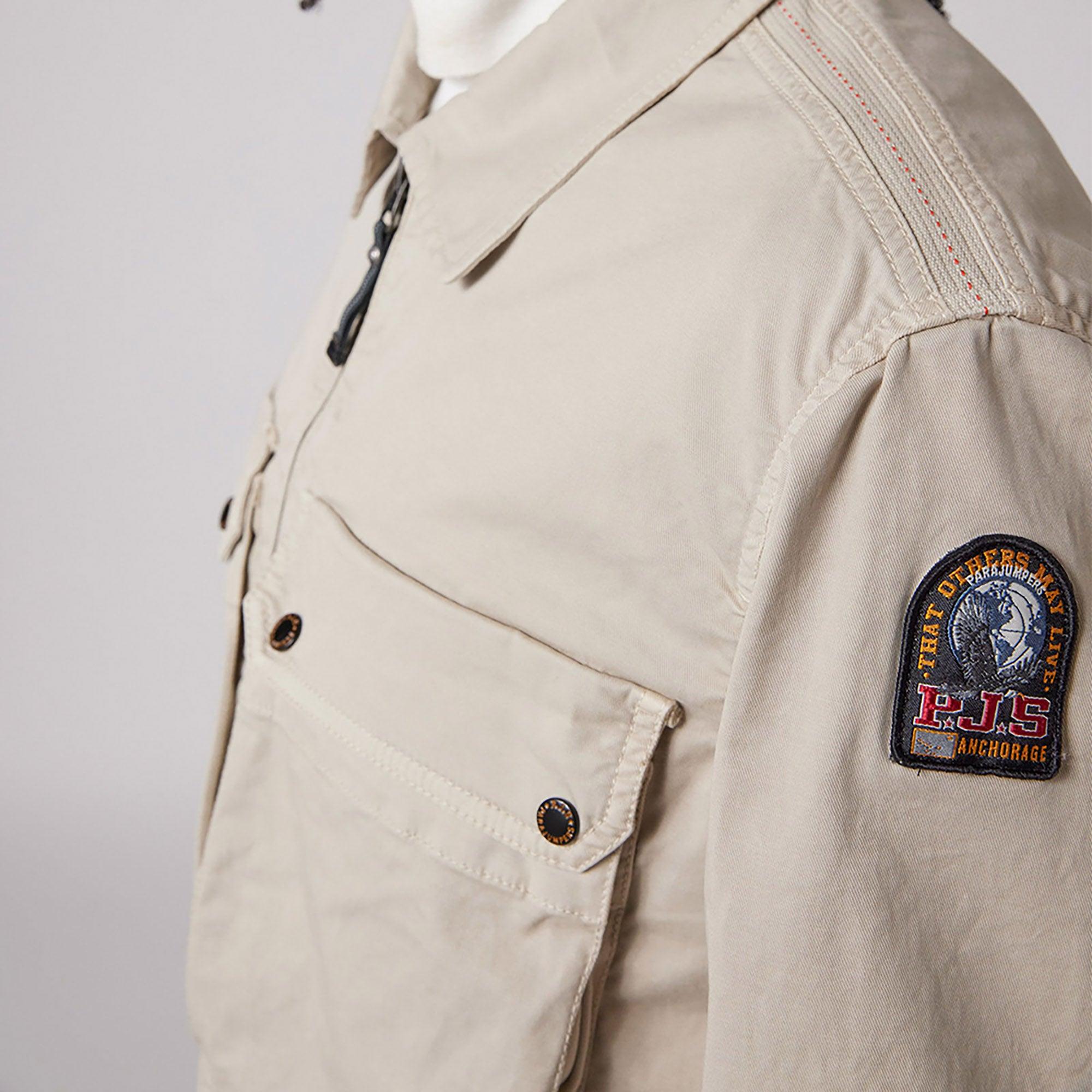 Product image 6 of 6 of Parajumpers Men's Tel Overshirt - Pelican