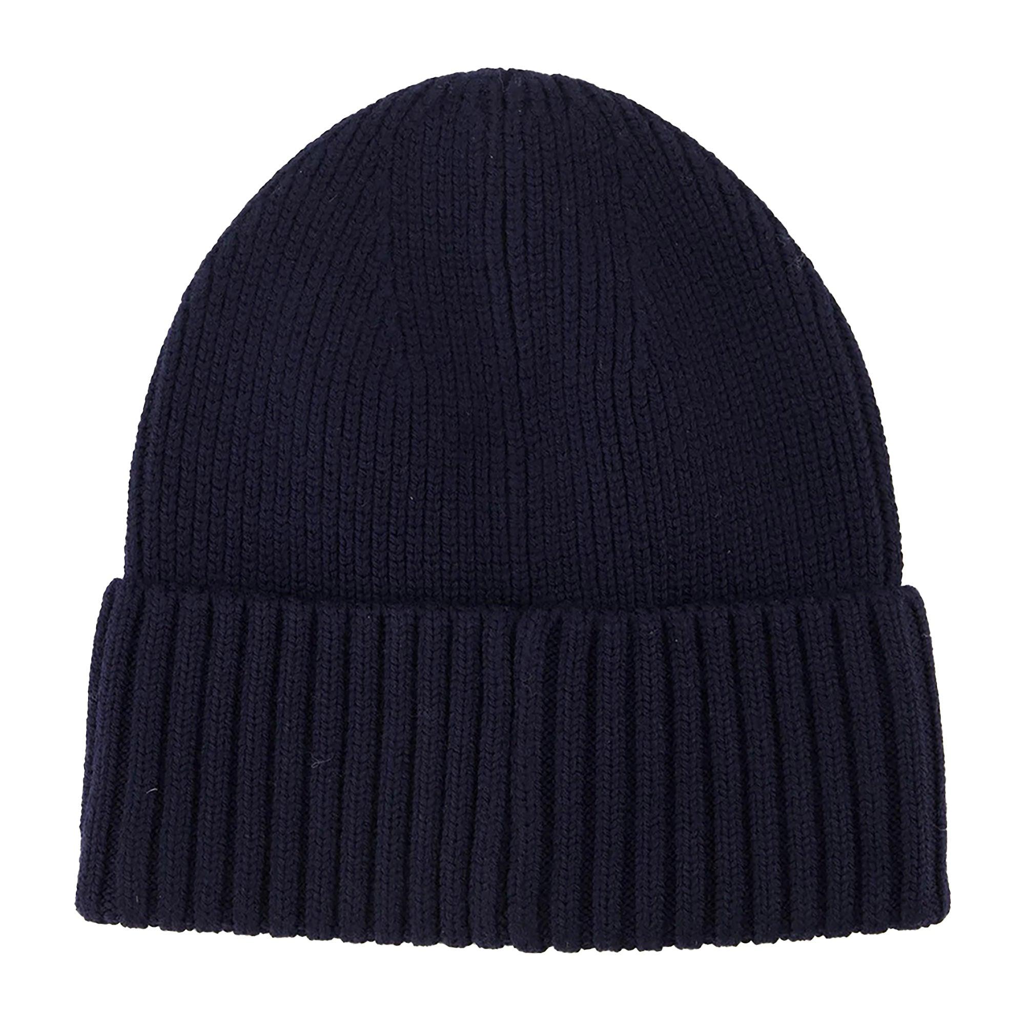 Product image 2 of 2 of Parajumpers Plain Knitted Beanie Hat - Blue Navy