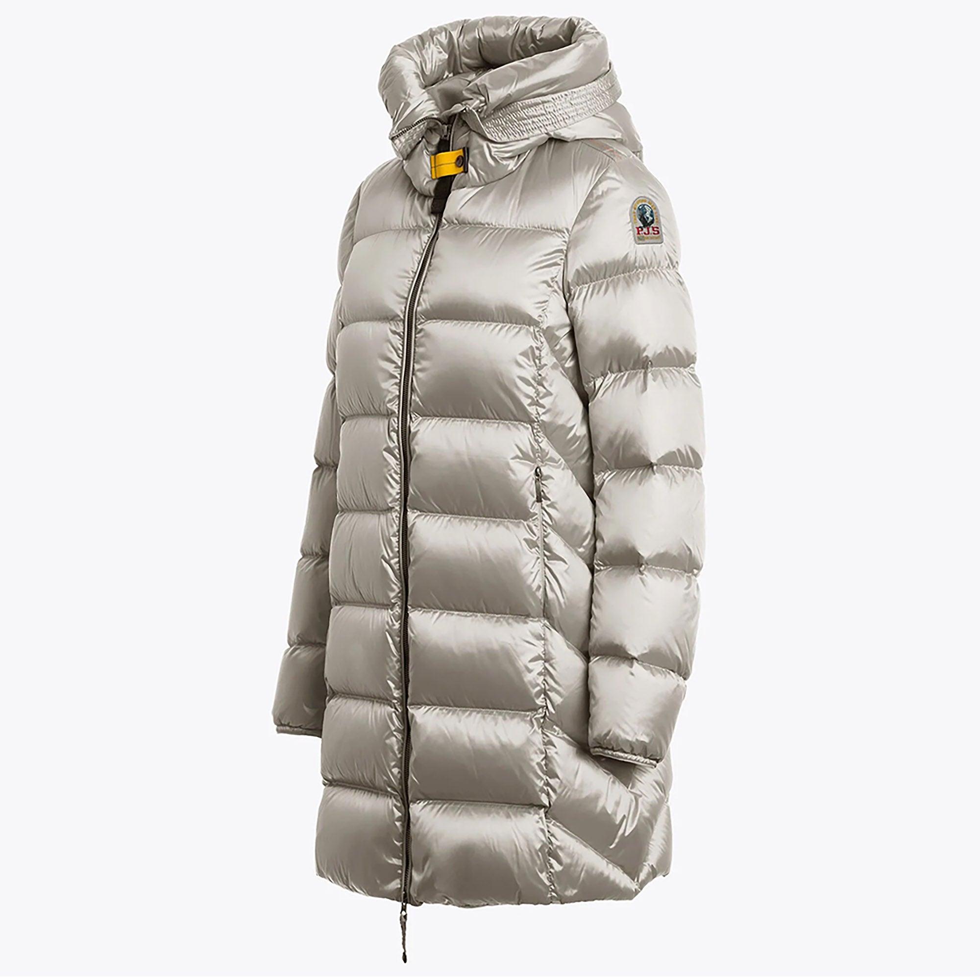 Product image 2 of 3 of Parajumpers Women's Marion Hooded Down Jacket - Silver-Grey