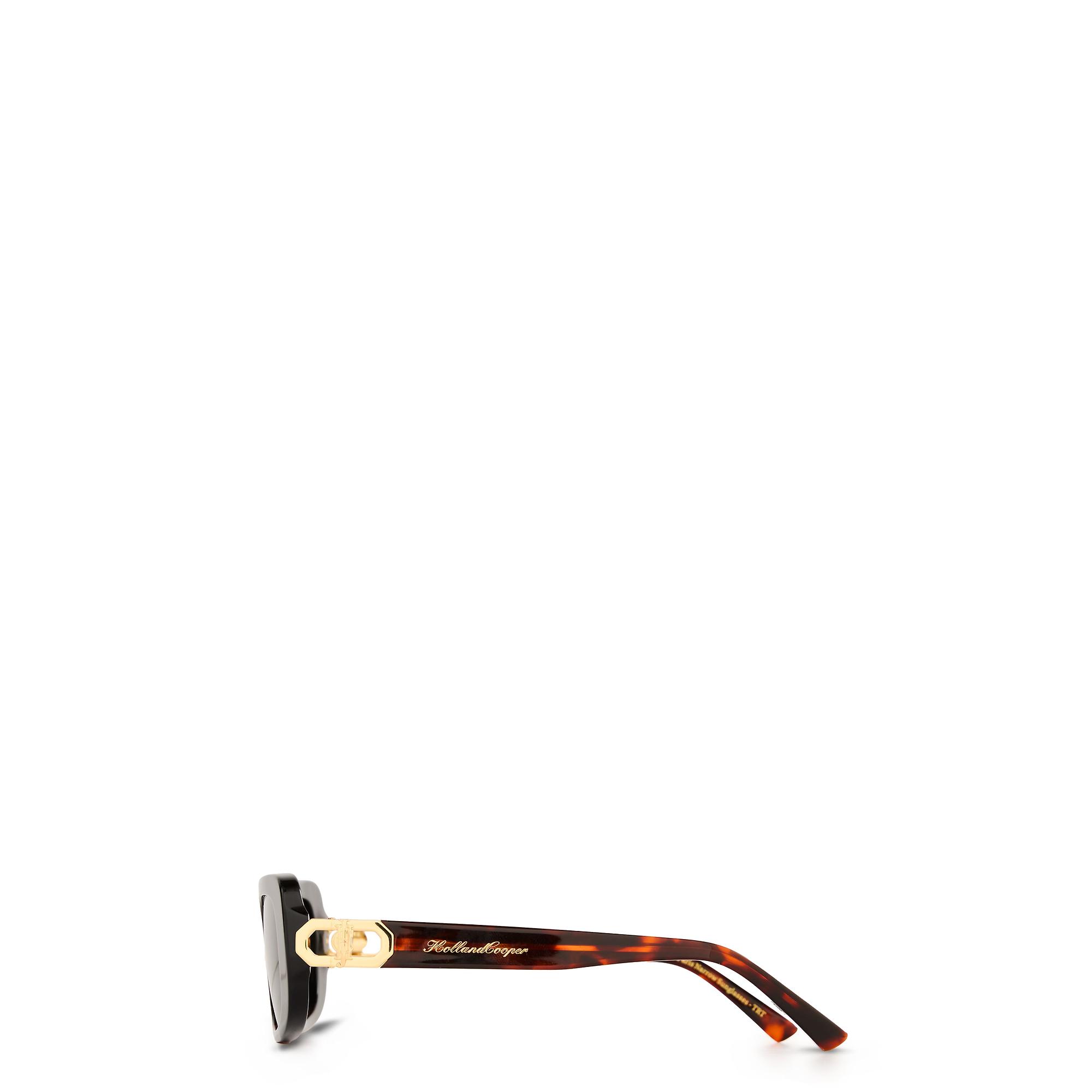 Product image 7 of 7 of Holland Cooper Women's Paris Narrow Sunglasses - Tortoiseshell