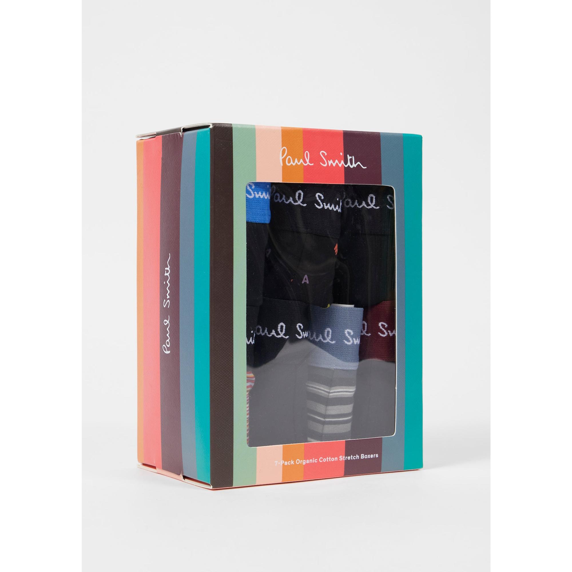 Product image 2 of 8 of Paul Smith Men's Signature Stripe Boxer Briefs Seven Pack - Mixed Pattern