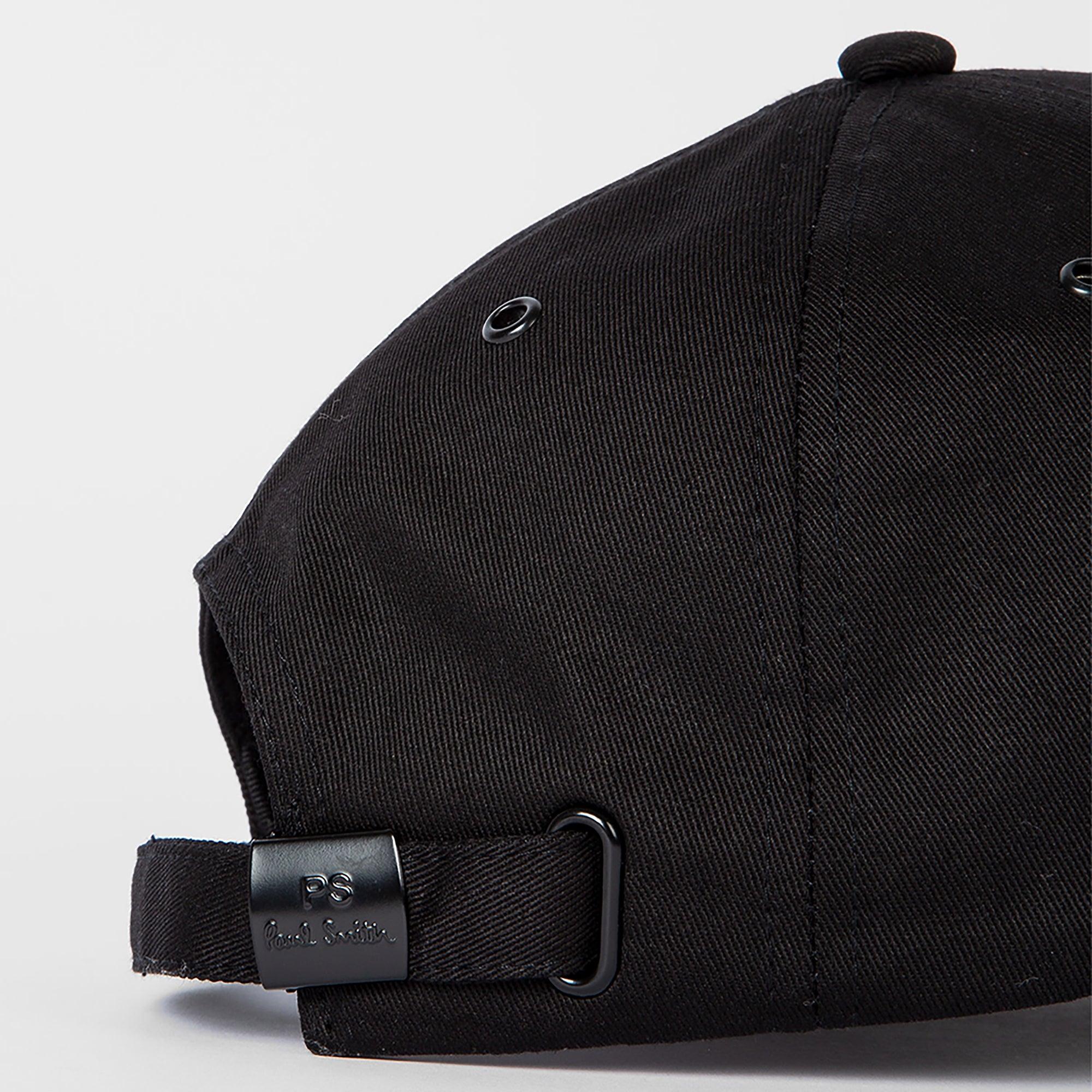 Product image 3 of 4 of Paul Smith Men's Cotton Zebra Logo Baseball Cap - Black