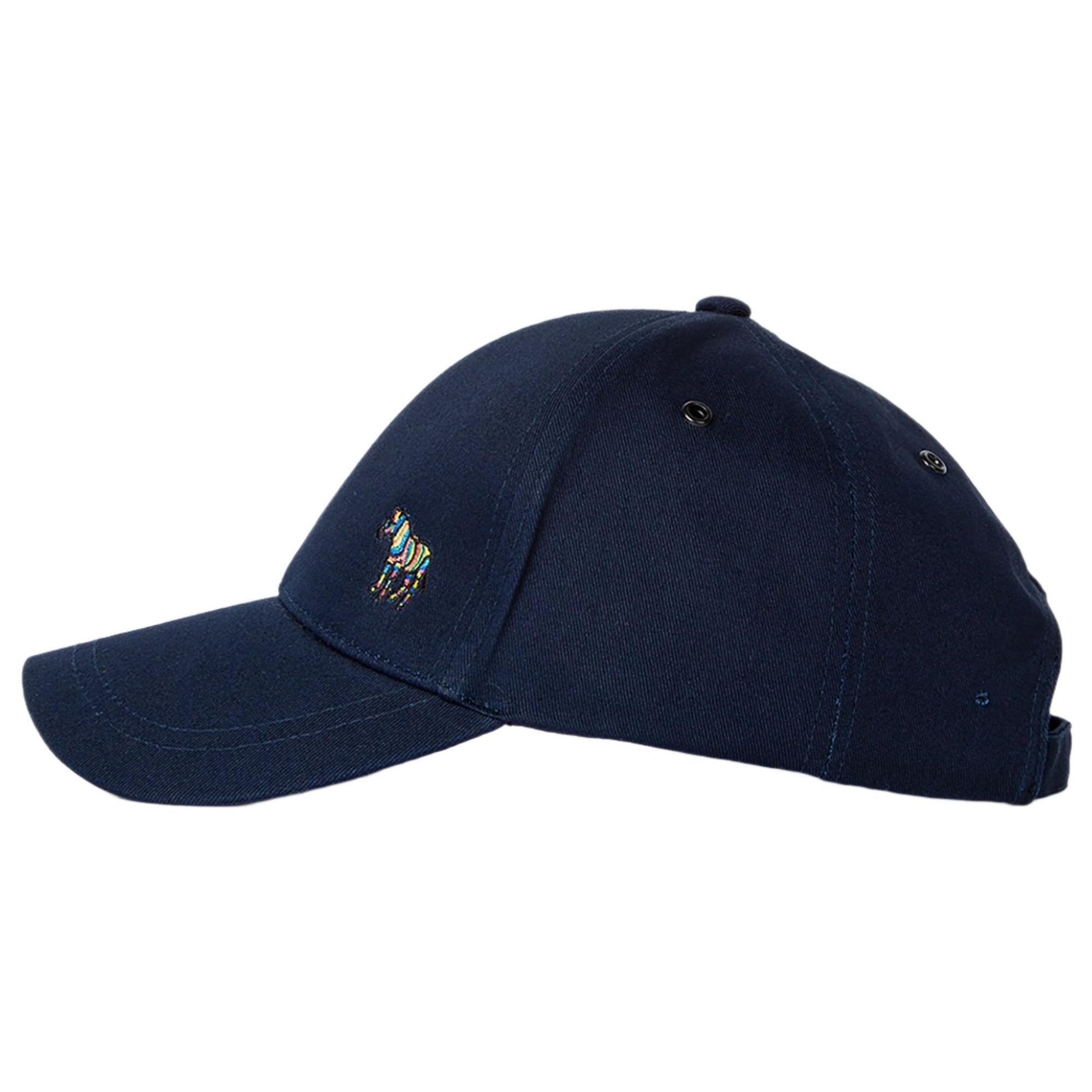 Product image 1 of 4 of Paul Smith Men's Cotton Zebra Logo Baseball Cap - Navy
