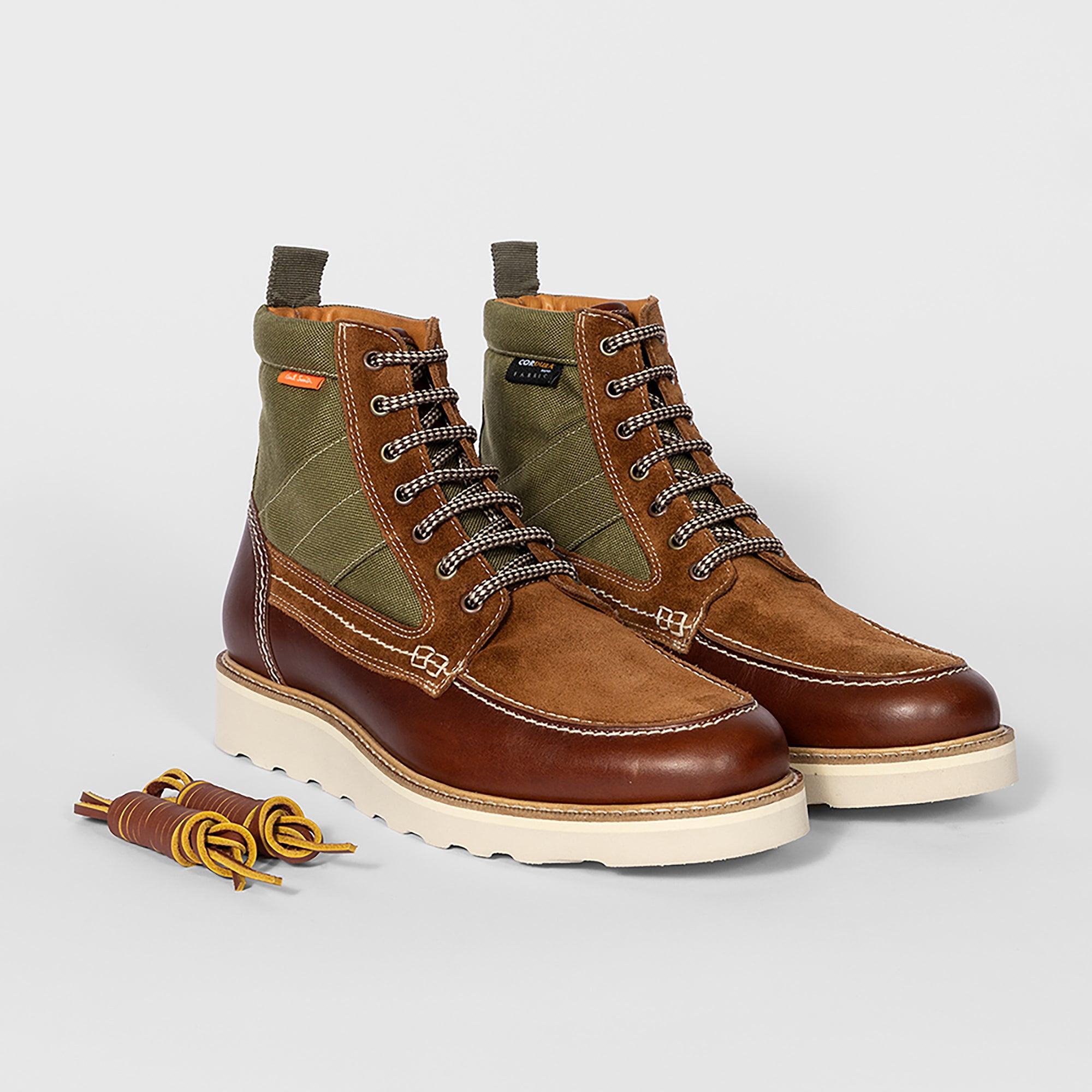 Product image 2 of 5 of Paul Smith Men's Curtis Leather Boots - Brown