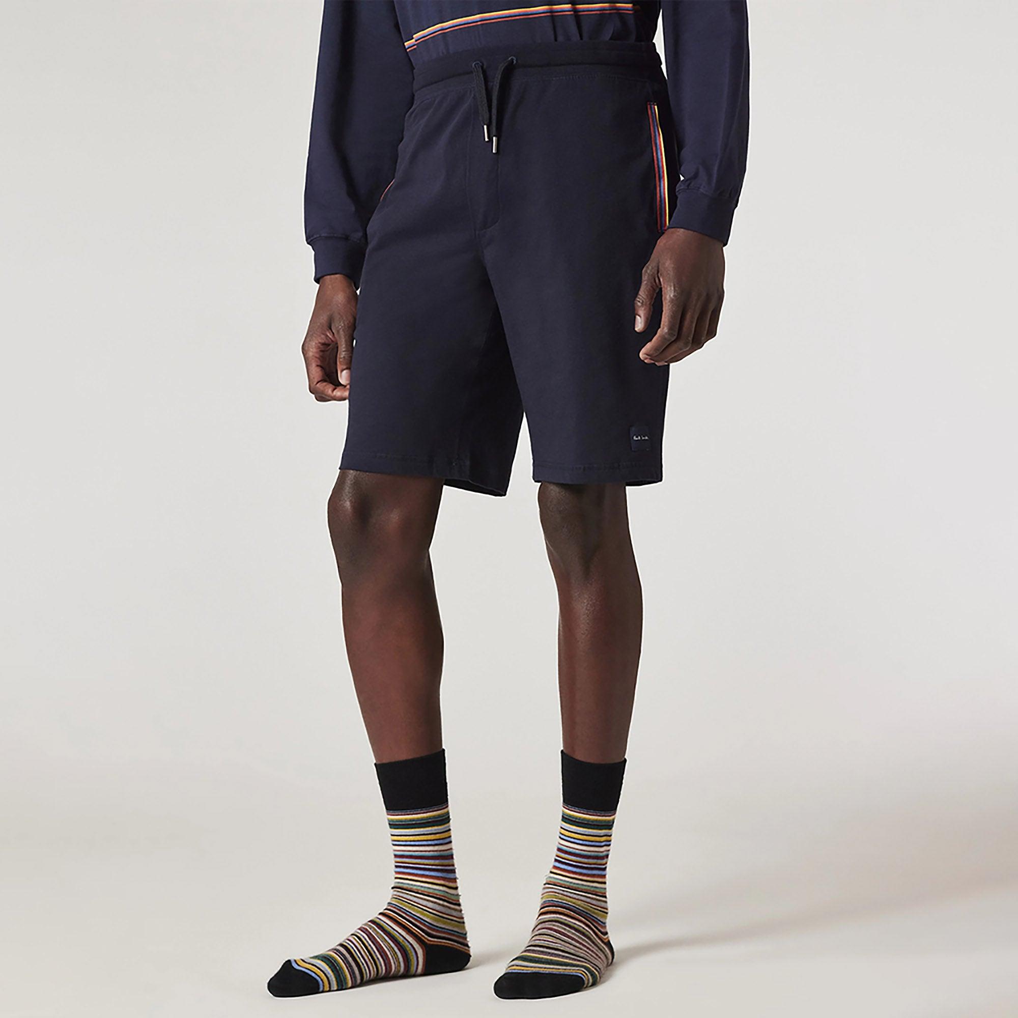 Product image 2 of 7 of Paul Smith Men's Jersey Cotton Lounge Shorts - Navy