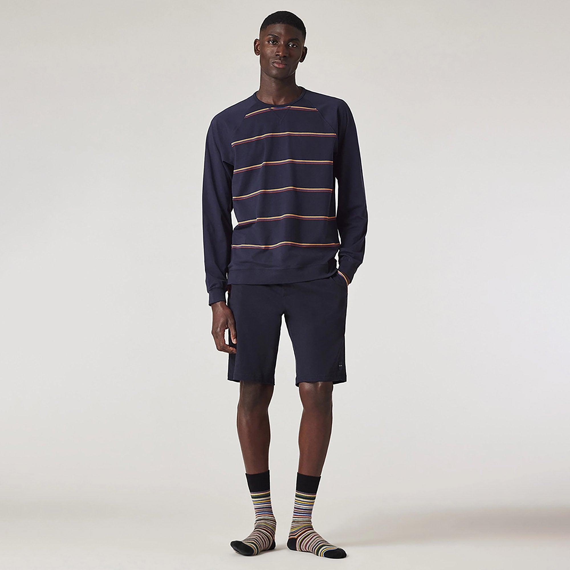 Product image 3 of 7 of Paul Smith Men's Jersey Cotton Lounge Shorts - Navy