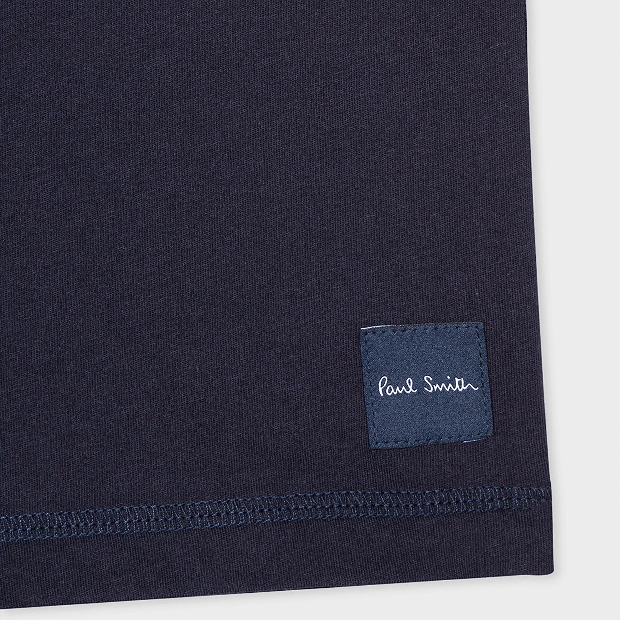 Product image 6 of 7 of Paul Smith Men's Jersey Cotton Lounge Shorts - Navy