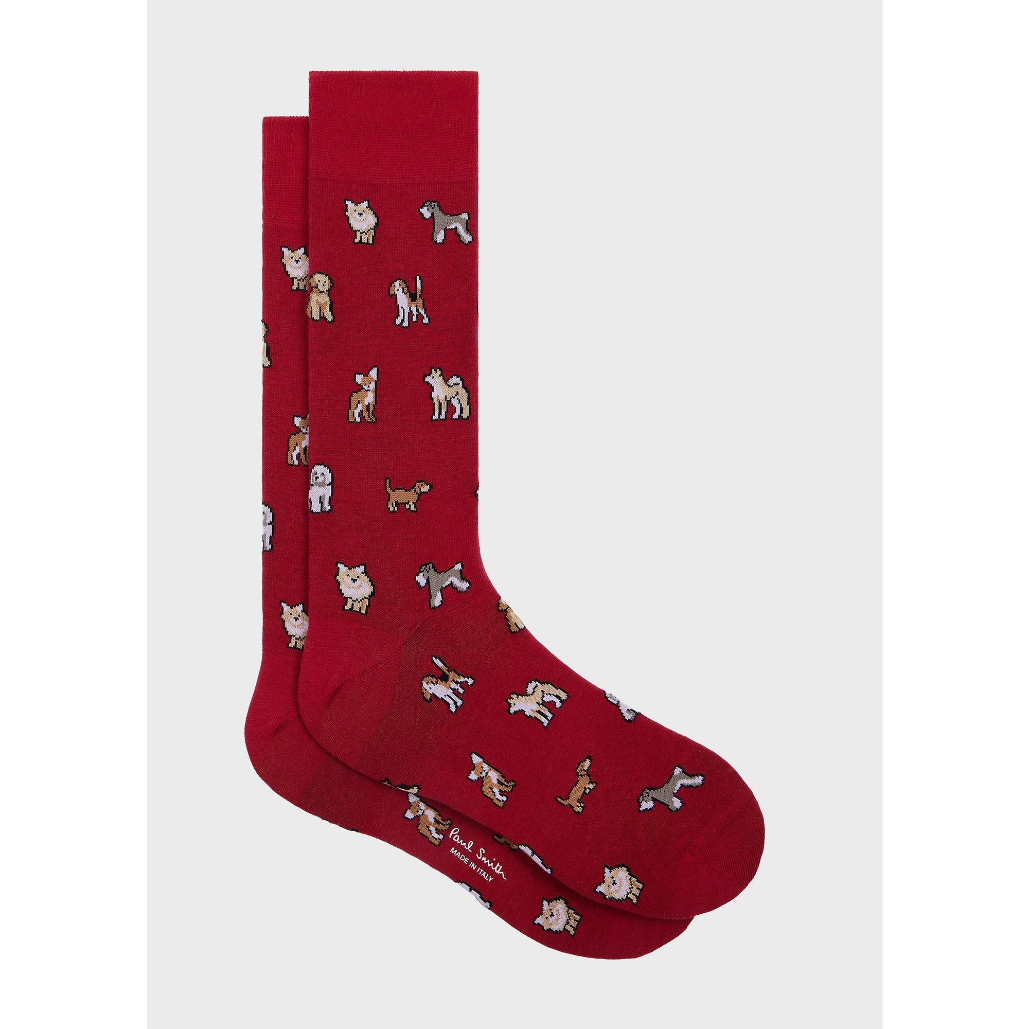 Product image 4 of 4 of Paul Smith Men's Kyoto Dog 3 Pack Socks - Mix