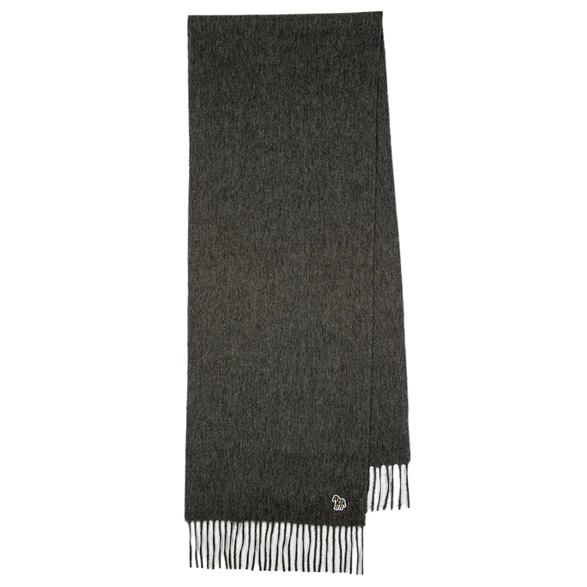 Product image 1 of 4 of Paul Smith Men's Lambswool Zebra Scarf - Grey