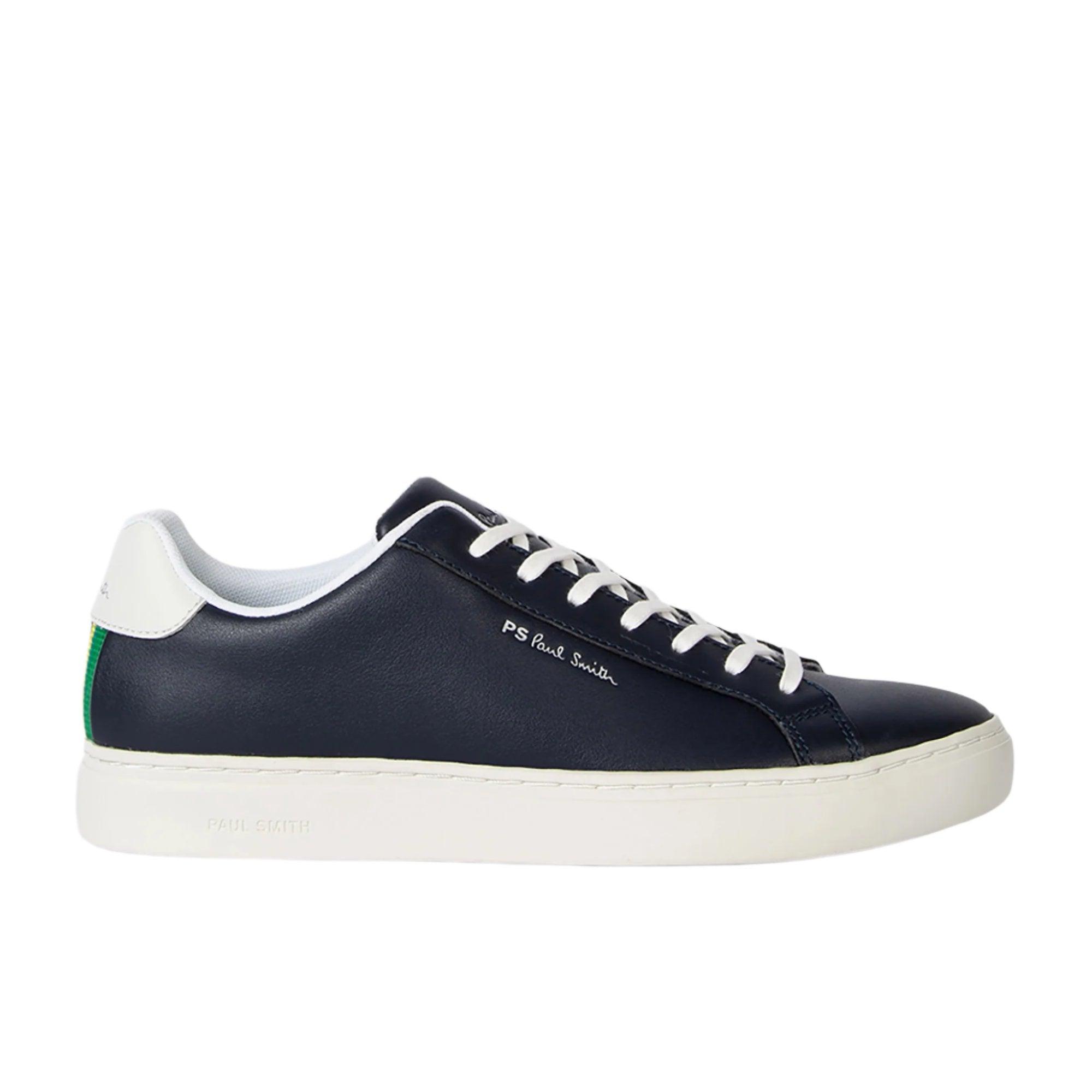 Product image 1 of 6 of Paul Smith Men's Leather Rex Trainers - Navy