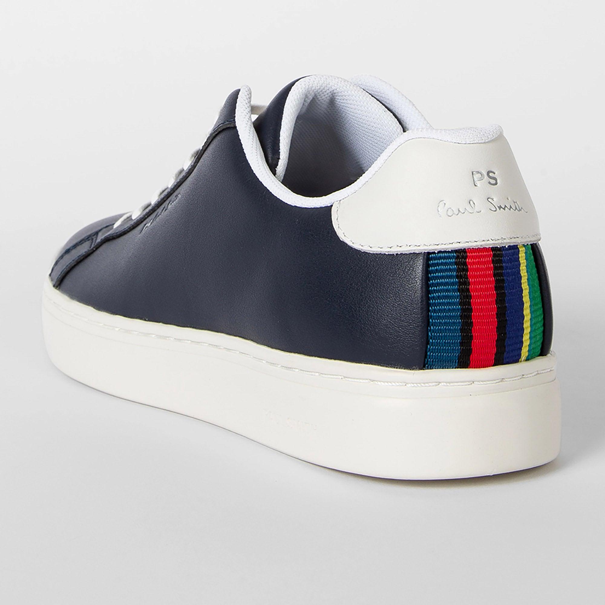 Product image 5 of 6 of Paul Smith Men's Leather Rex Trainers - Navy