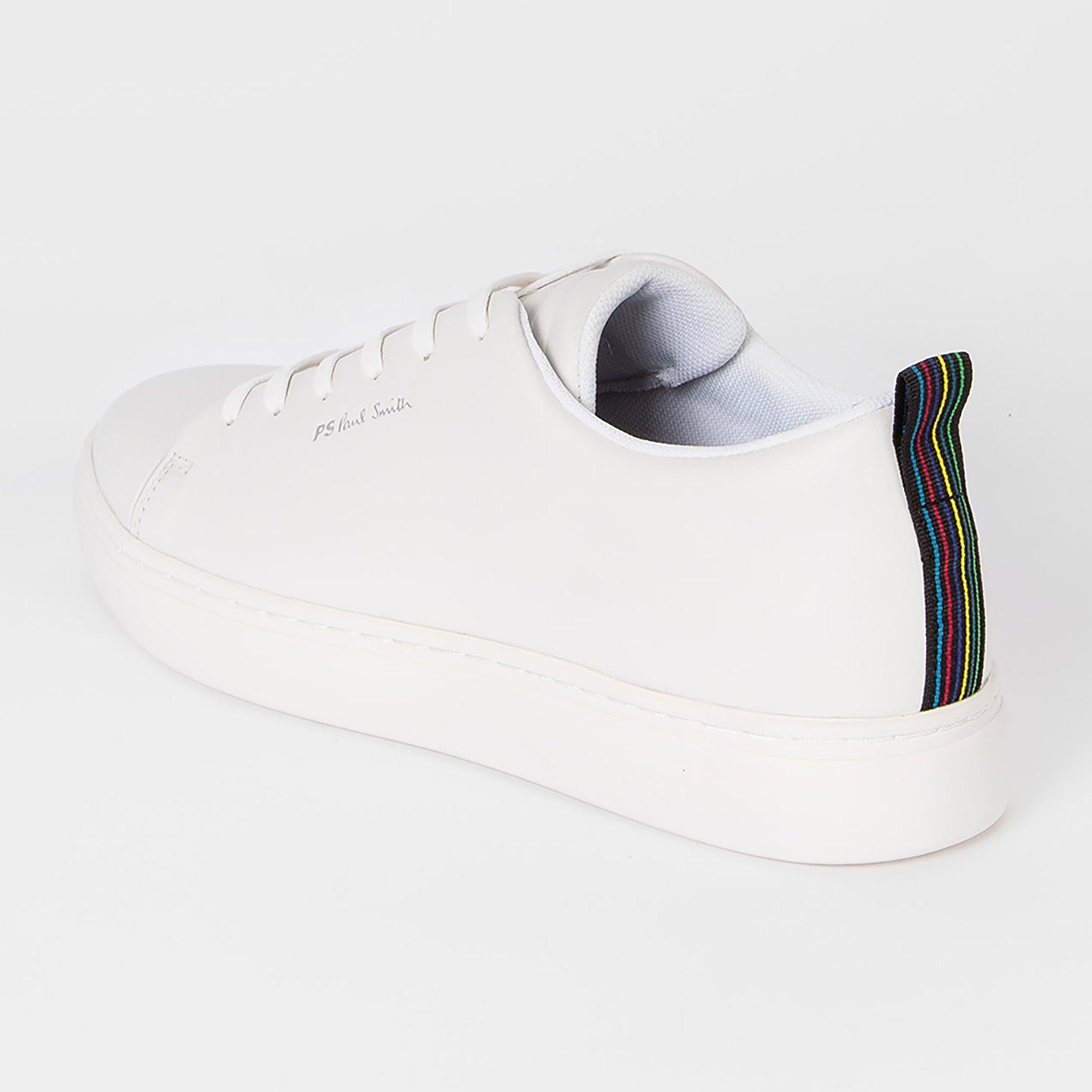 Product image 4 of 5 of Paul Smith Men's Leather 'Lee' Trainers - White