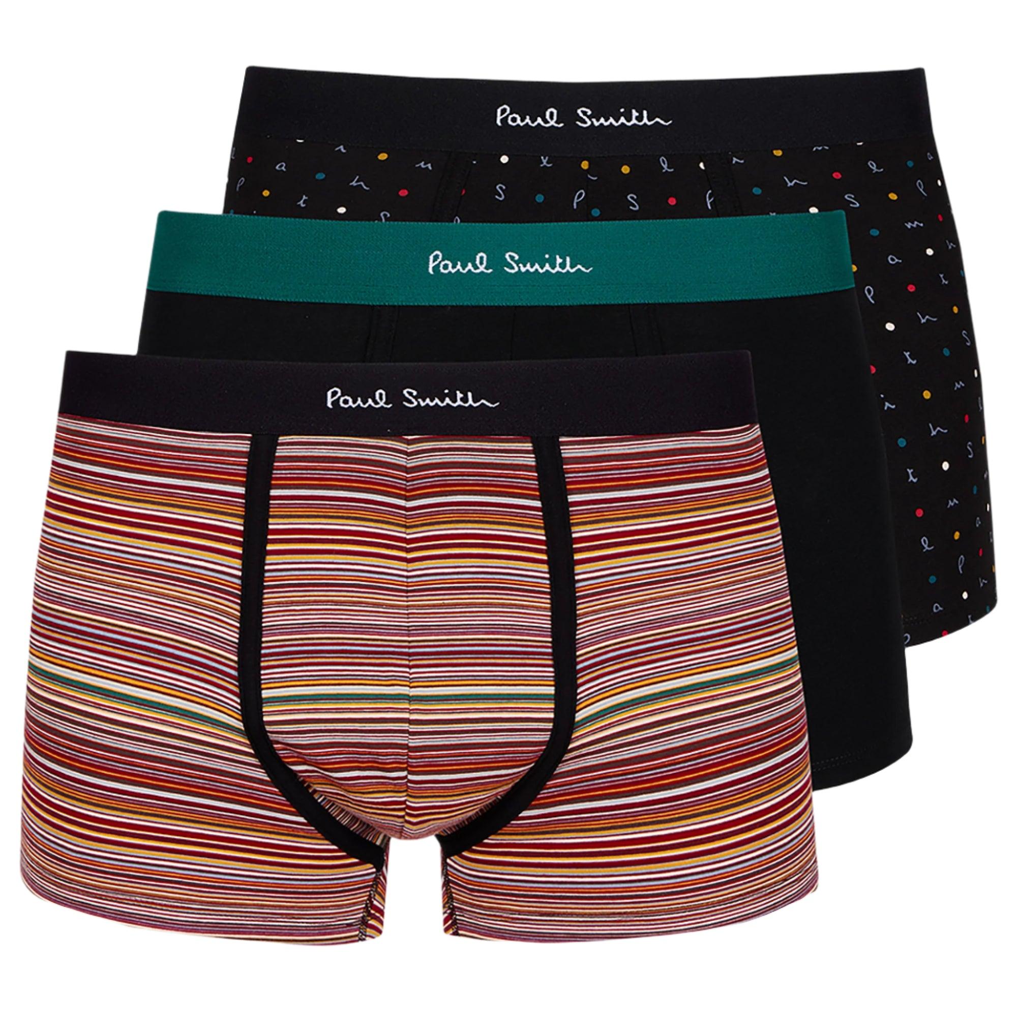 Product image 1 of 7 of Paul Smith Men's Logo Mix Trunks - 3 Pack - Multicolour