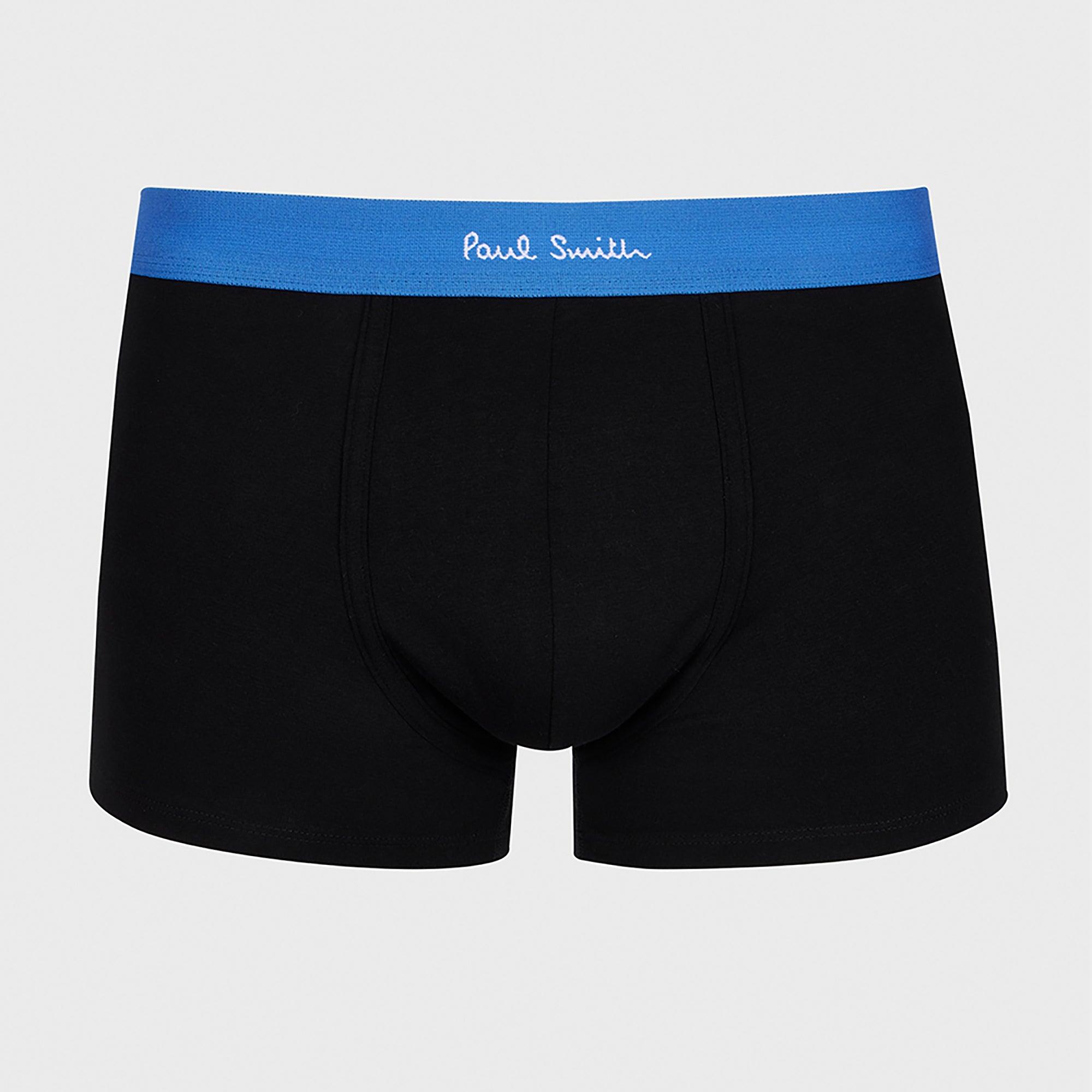 Product image 5 of 5 of Paul Smith Men's Mix Waistband 3 Pack Trunks - Black
