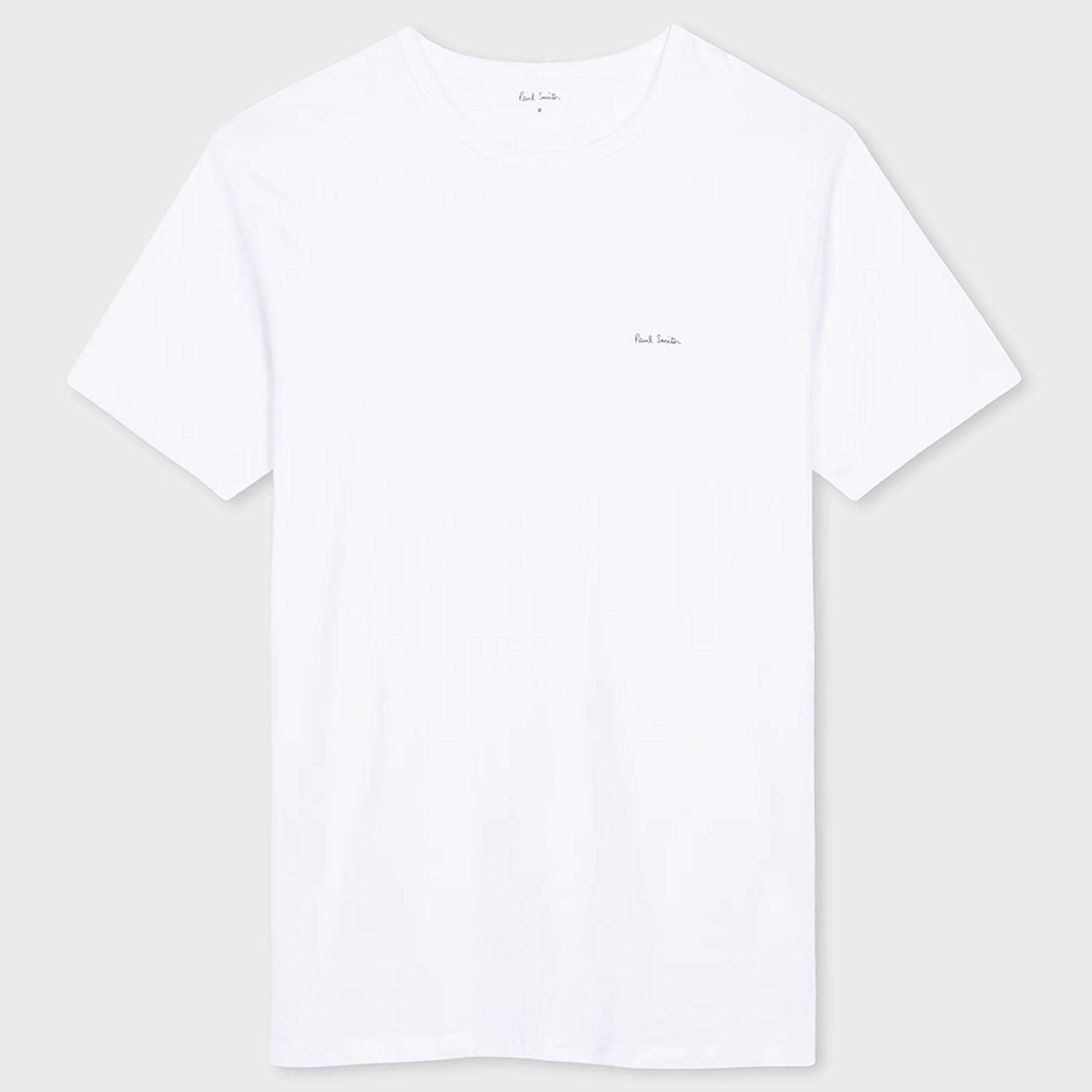 Product image 11 of 12 of Paul Smith Men's Organic Cotton Logo 3 Pack Lounge T-Shirts - Mixed