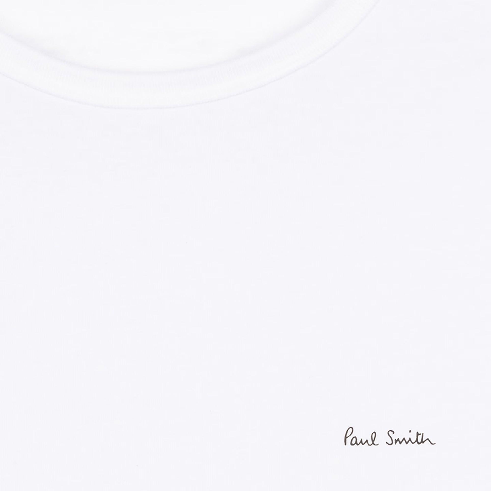 Product image 12 of 12 of Paul Smith Men's Organic Cotton Logo 3 Pack Lounge T-Shirts - Mixed