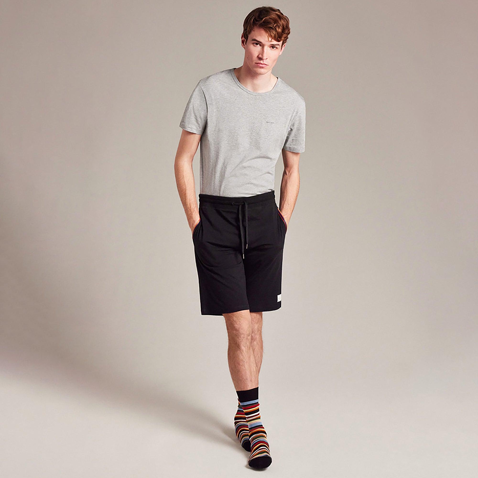 Product image 5 of 12 of Paul Smith Men's Organic Cotton Logo 3 Pack Lounge T-Shirts - Mixed