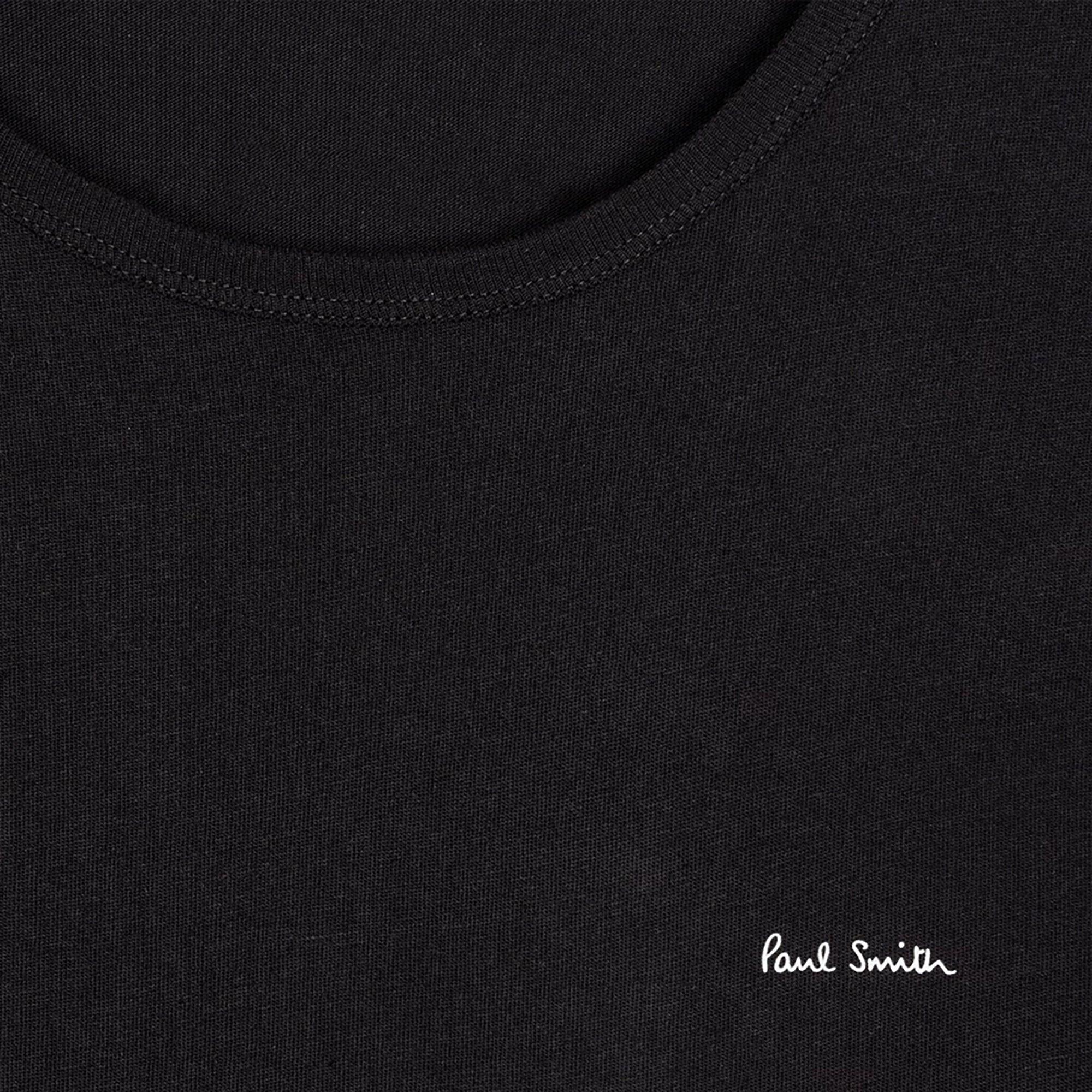 Product image 8 of 12 of Paul Smith Men's Organic Cotton Logo 3 Pack Lounge T-Shirts - Mixed