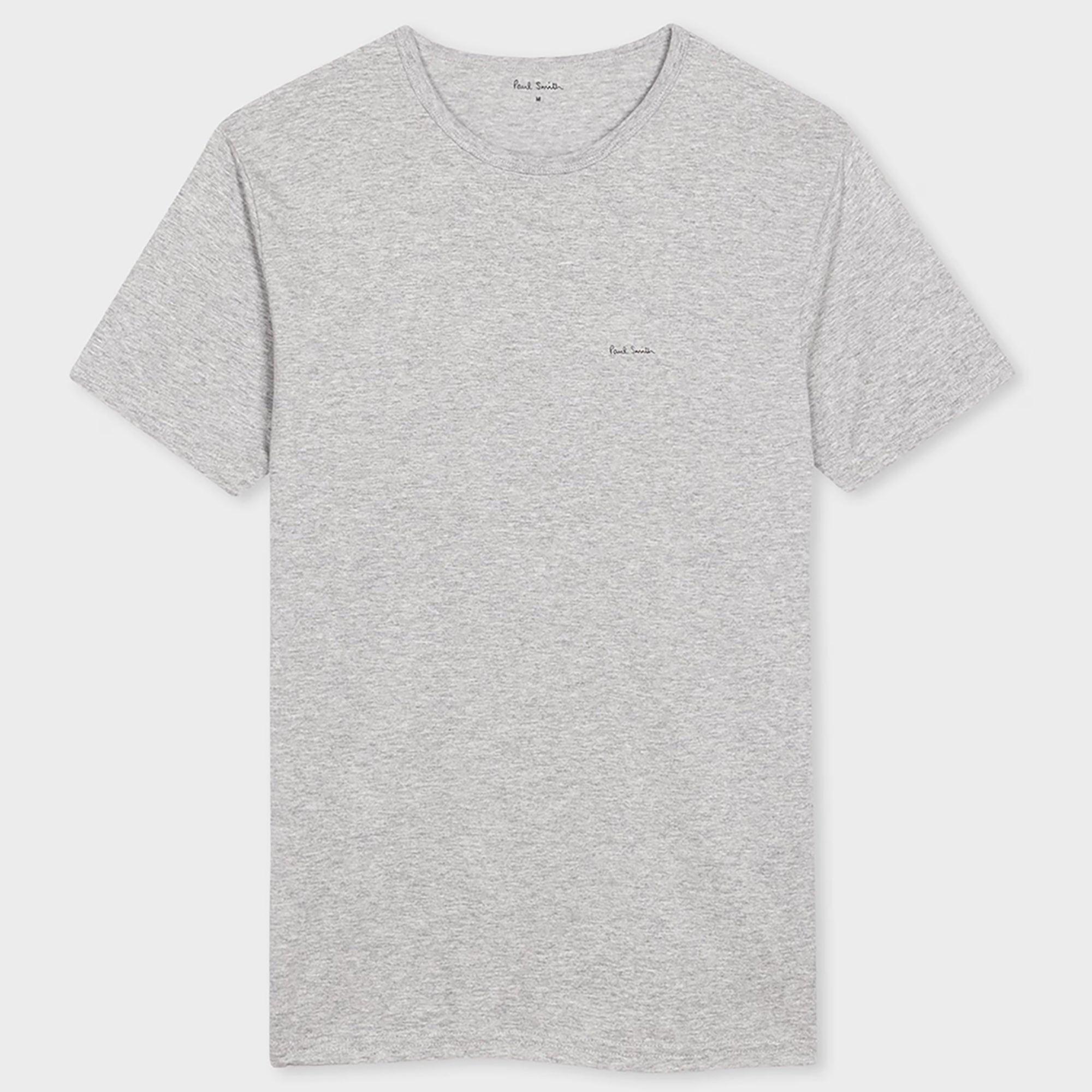 Product image 9 of 12 of Paul Smith Men's Organic Cotton Logo 3 Pack Lounge T-Shirts - Mixed