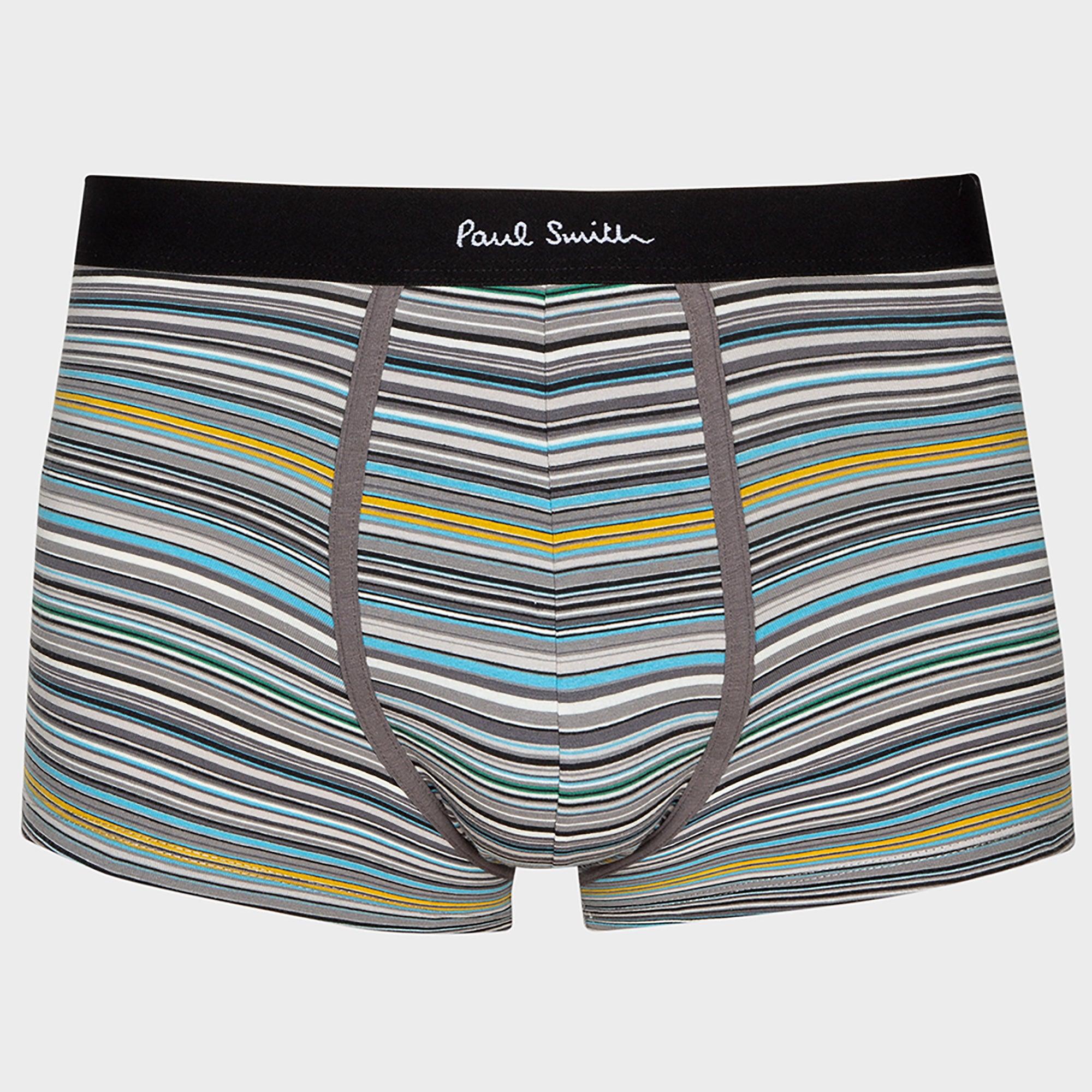 Product image 3 of 8 of Paul Smith Men's Signature 3 Pack Boxer Briefs / Trunks - Multicolour