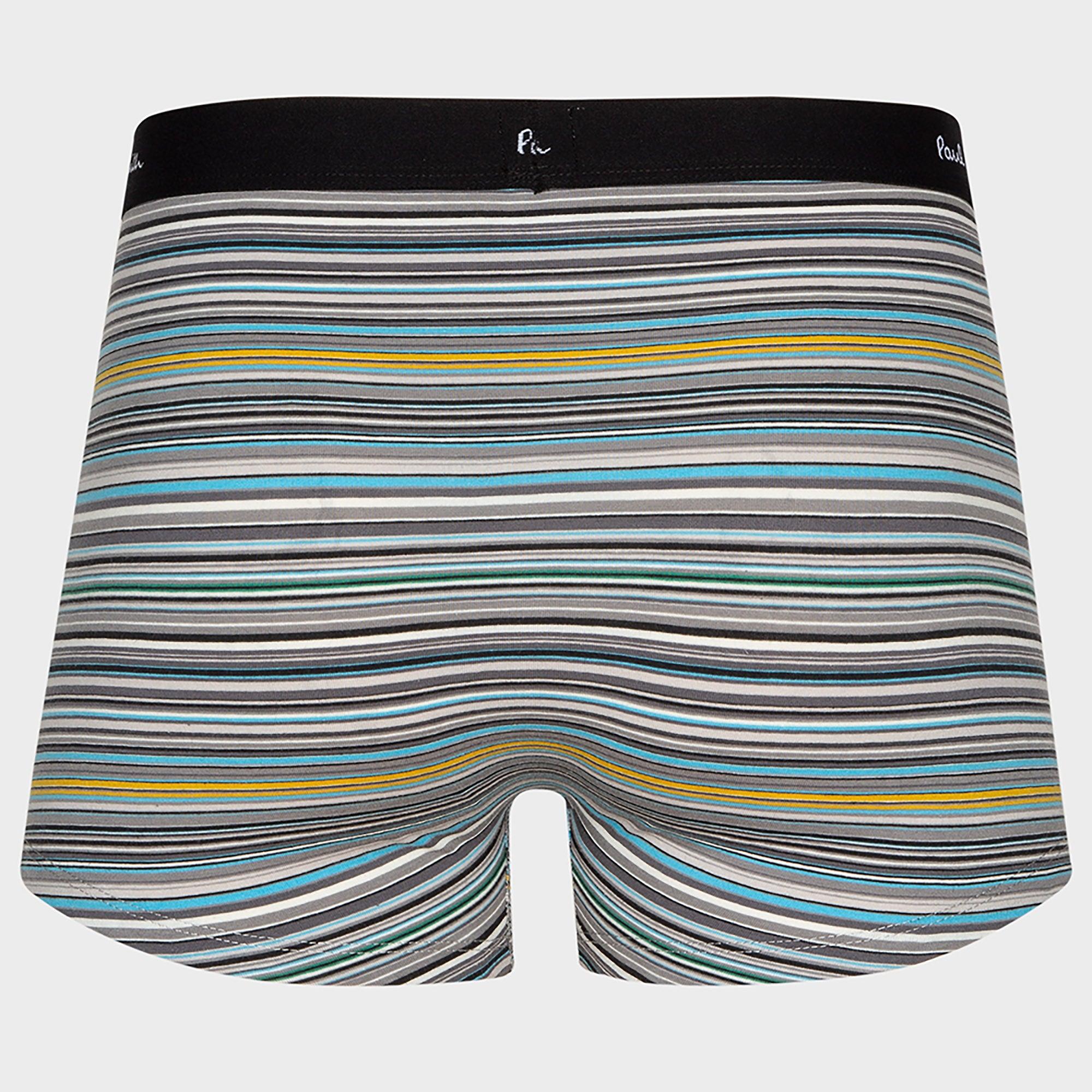 Product image 4 of 8 of Paul Smith Men's Signature 3 Pack Boxer Briefs / Trunks - Multicolour