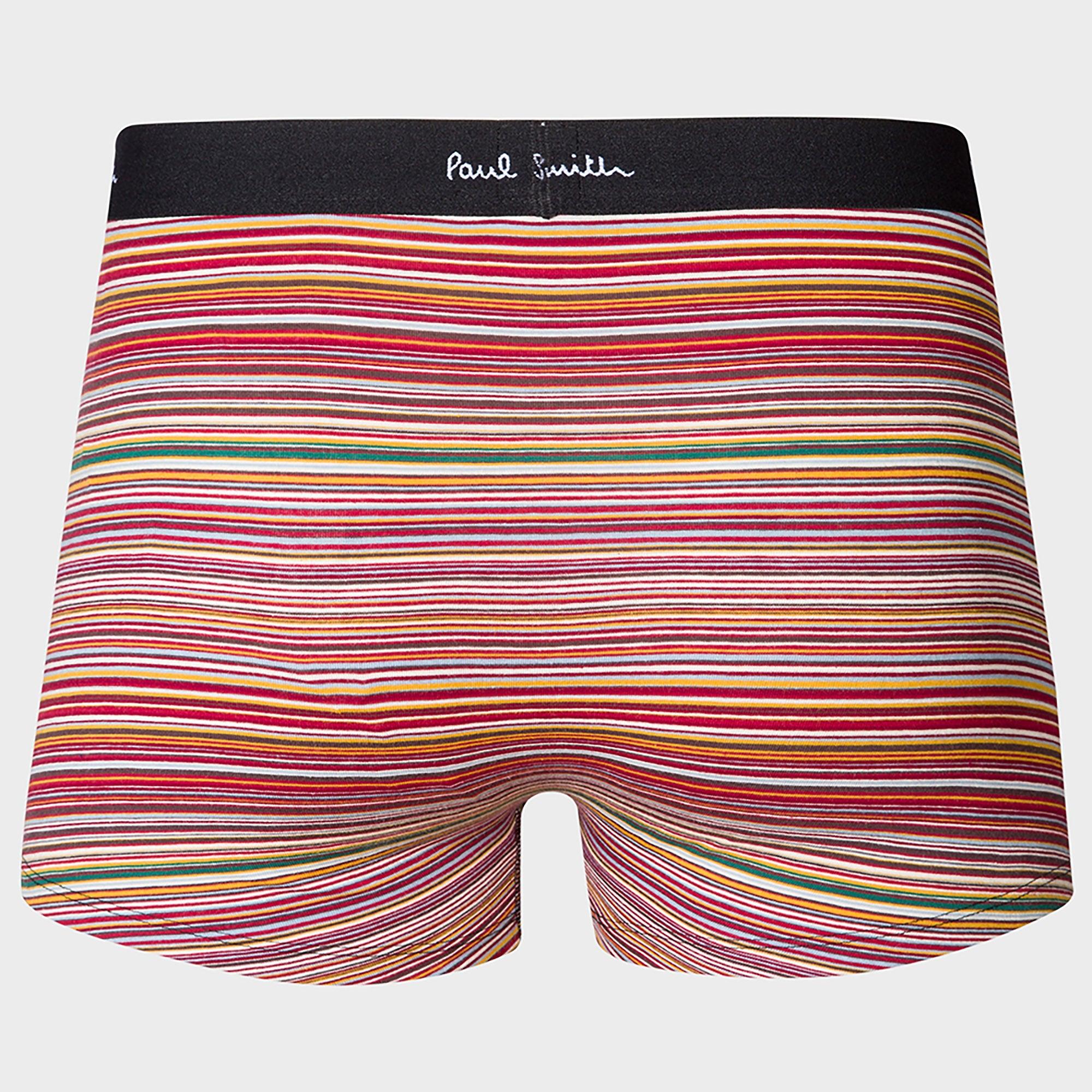 Product image 5 of 8 of Paul Smith Men's Signature 3 Pack Boxer Briefs / Trunks - Multicolour