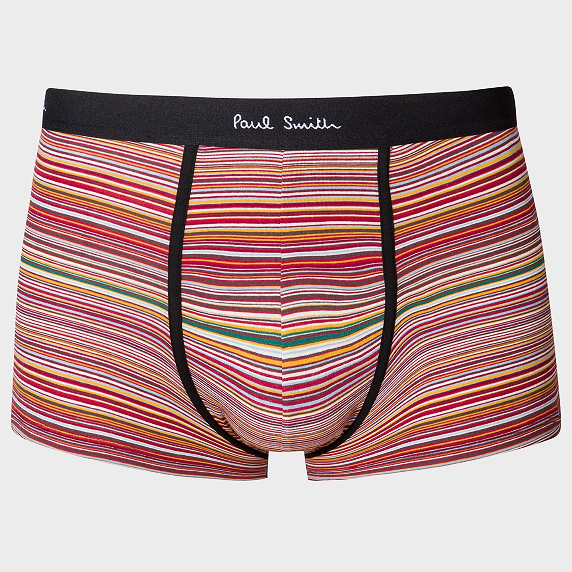 Product image 6 of 8 of Paul Smith Men's Signature 3 Pack Boxer Briefs / Trunks - Multicolour