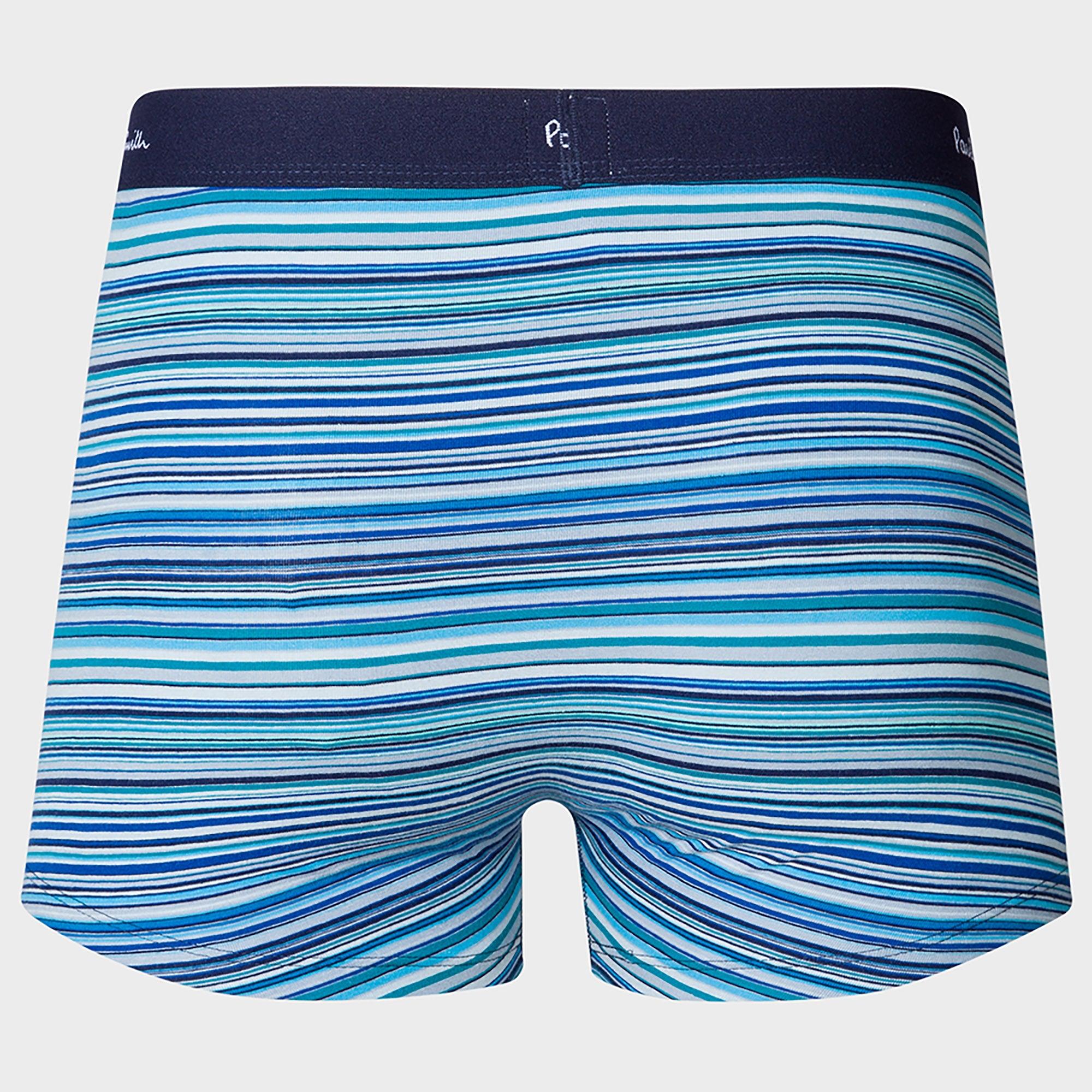 Product image 8 of 8 of Paul Smith Men's Signature 3 Pack Boxer Briefs / Trunks - Multicolour