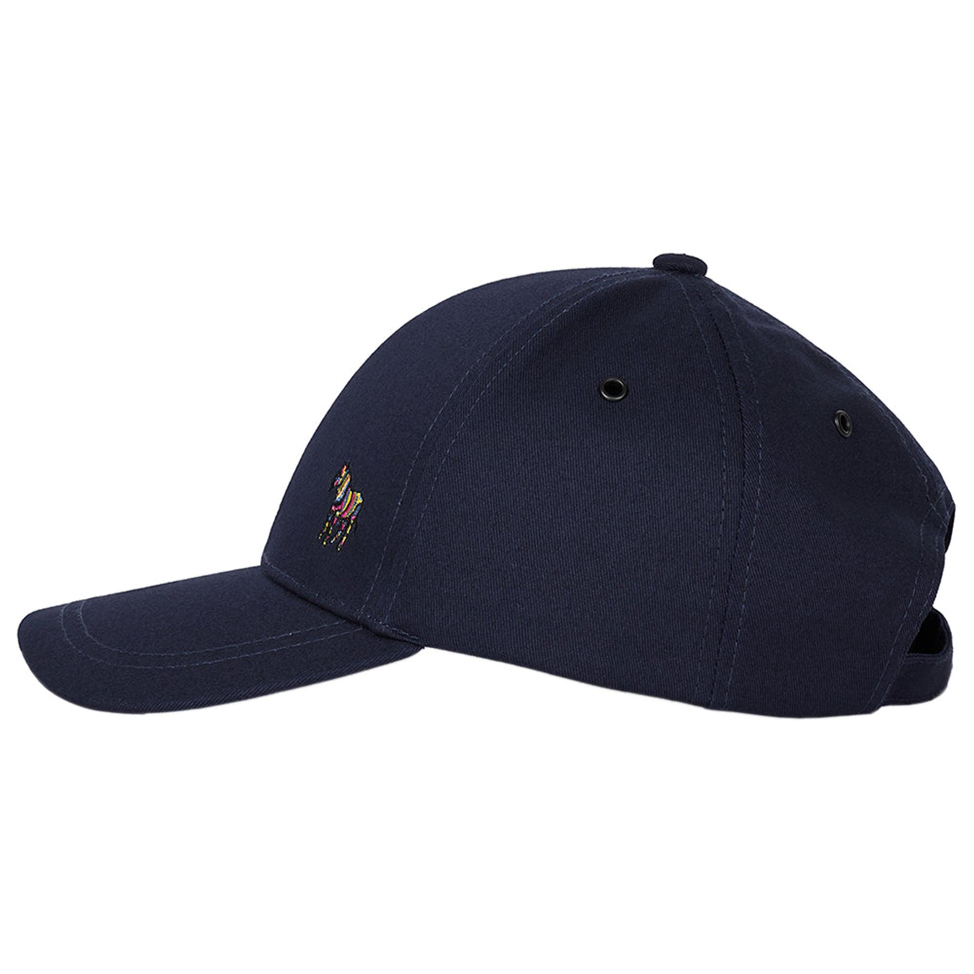 Product image 1 of 4 of Paul Smith Men's Zebra Cap - Navy Blue