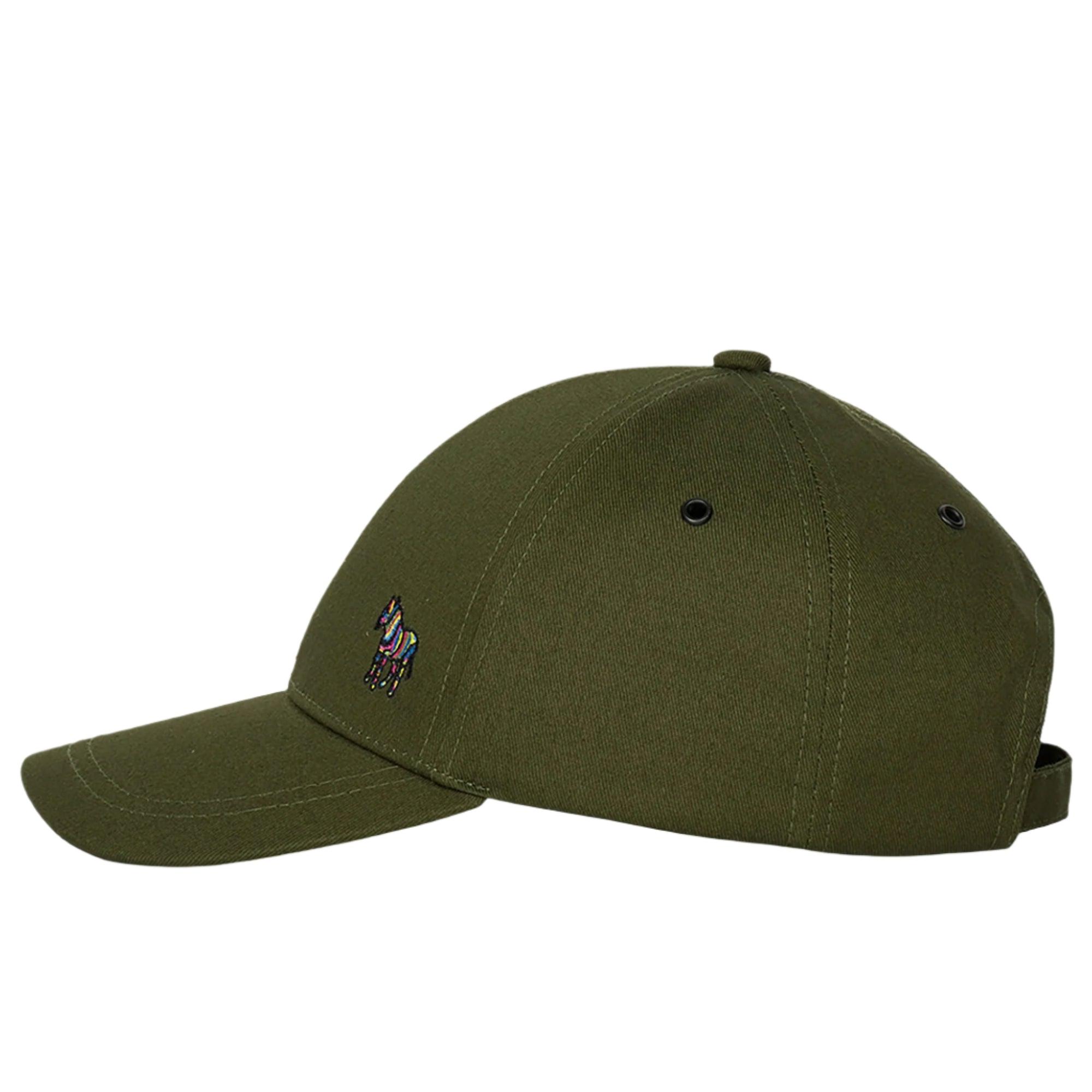 Product image 1 of 4 of Paul Smith Men's Zebra Logo Baseball Cap - Green