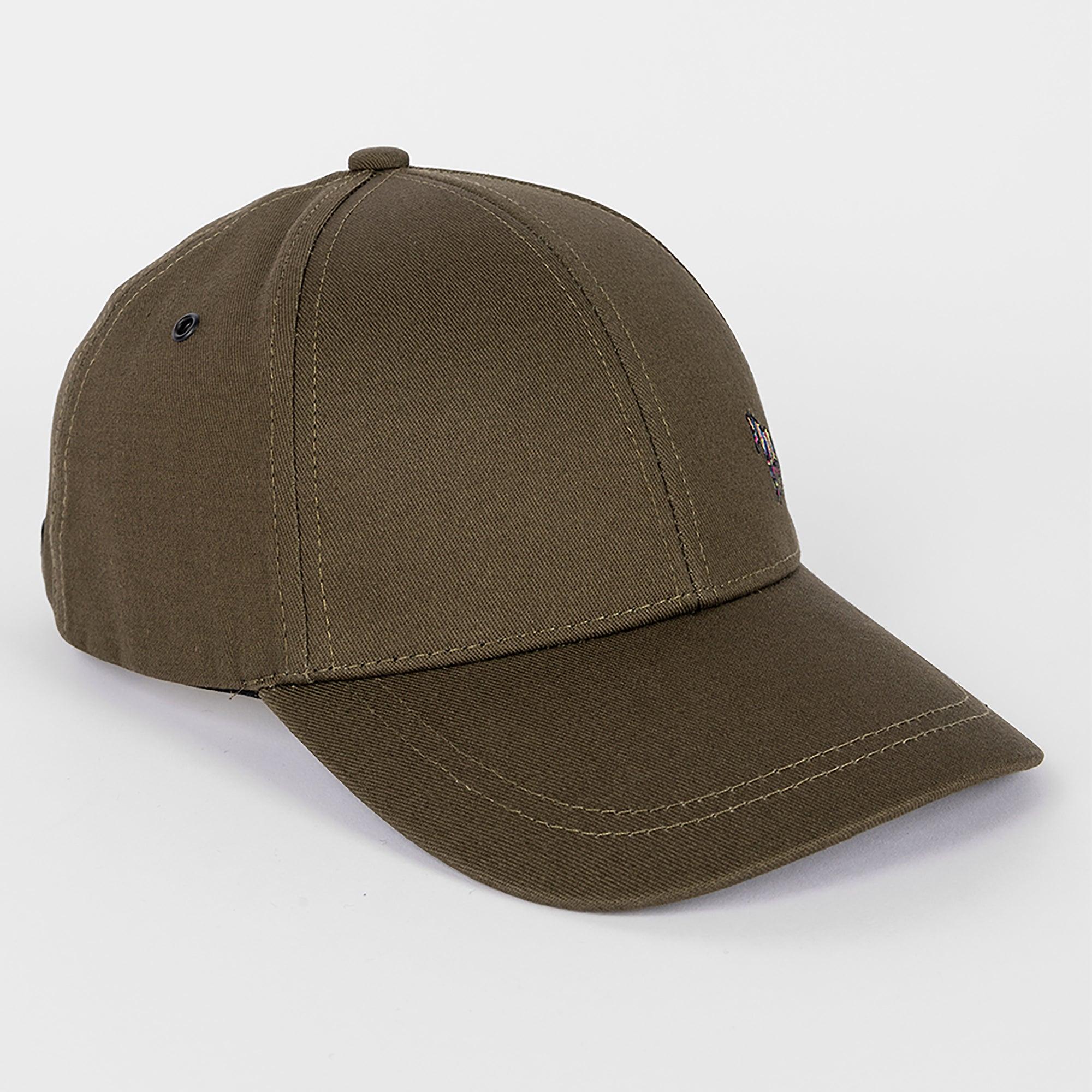 Product image 2 of 4 of Paul Smith Men's Cotton Zebra Logo Baseball Cap - Khaki Green