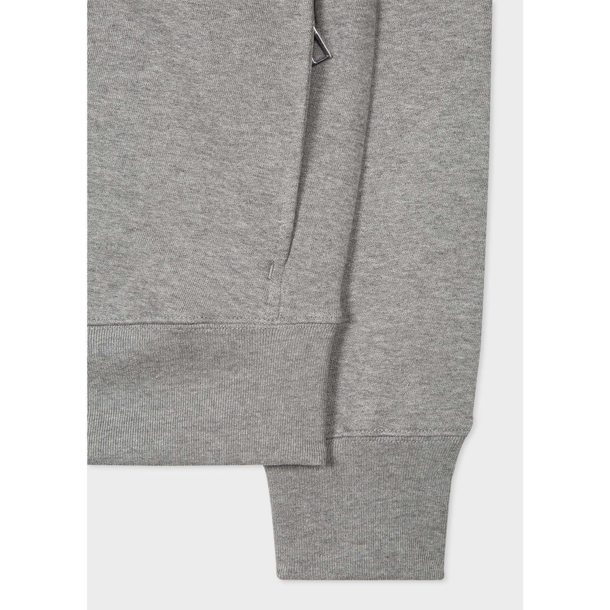 Product image 2 of 3 of PS By Paul Smith Men's Zebra Logo Cotton Bomber Jacket - Grey Melange