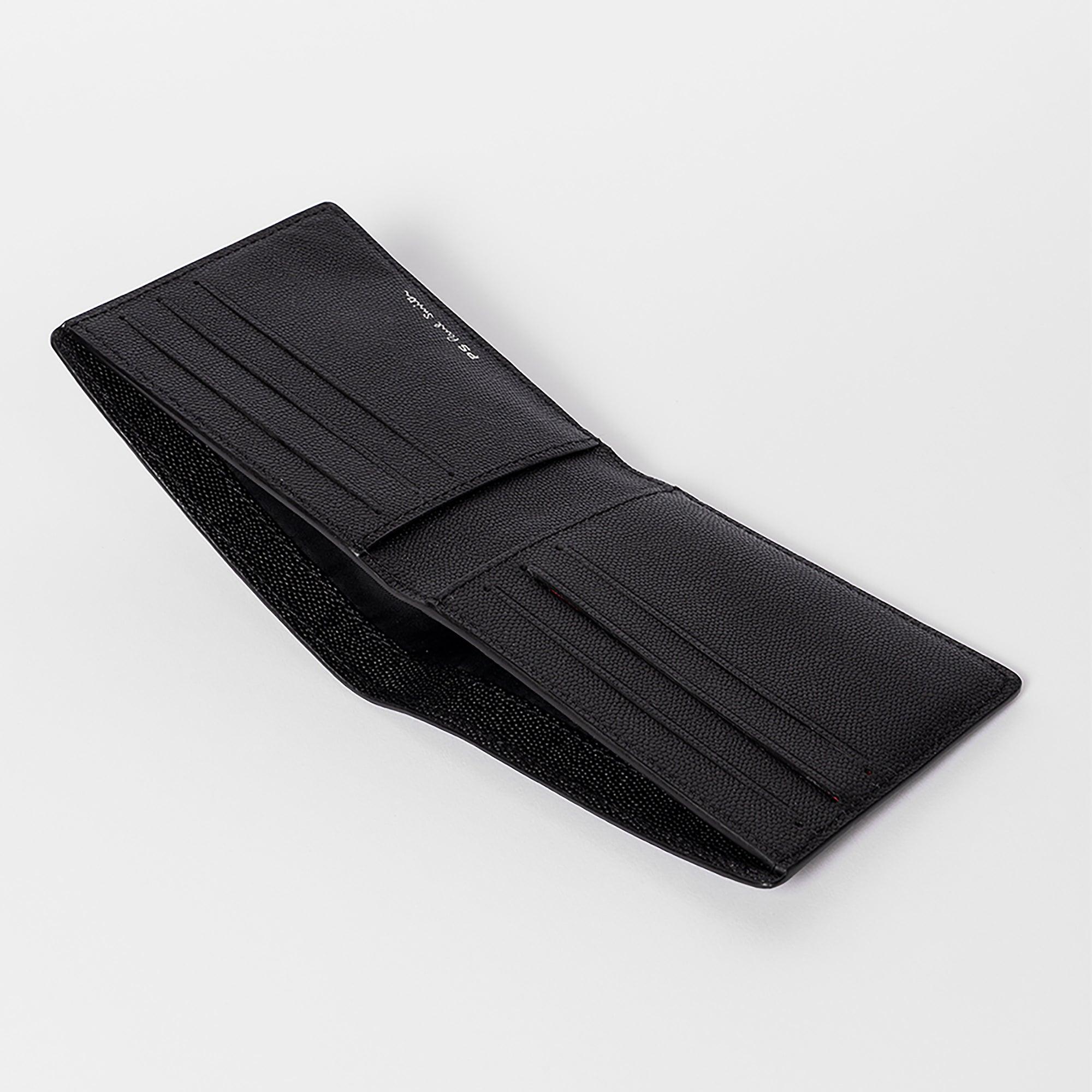 Product image 4 of 4 of Paul Smith Men's Zebra Logo Leather Billfold Wallet - Black