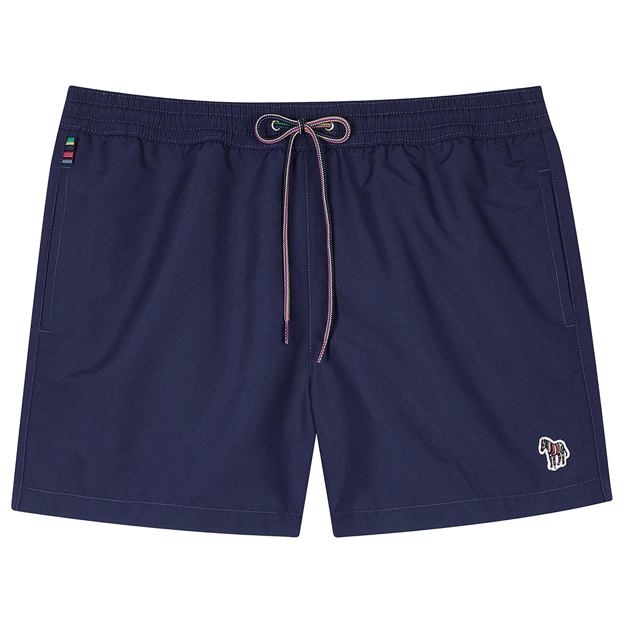 Product image 1 of 2 of Paul Smith Men's Zebra Logo Swim Shorts - Blue