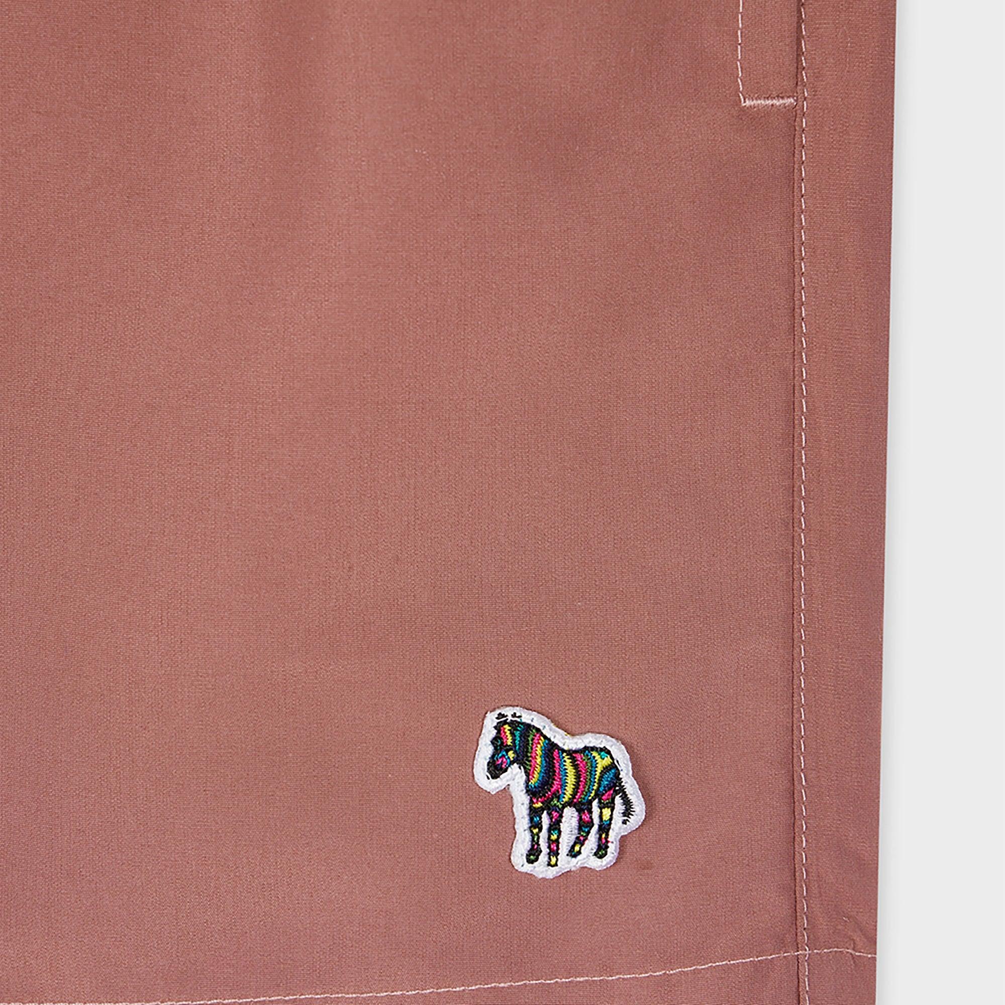 Product image 2 of 2 of Paul Smith Men's Zebra Logo Swim Shorts - Pink / Mauve
