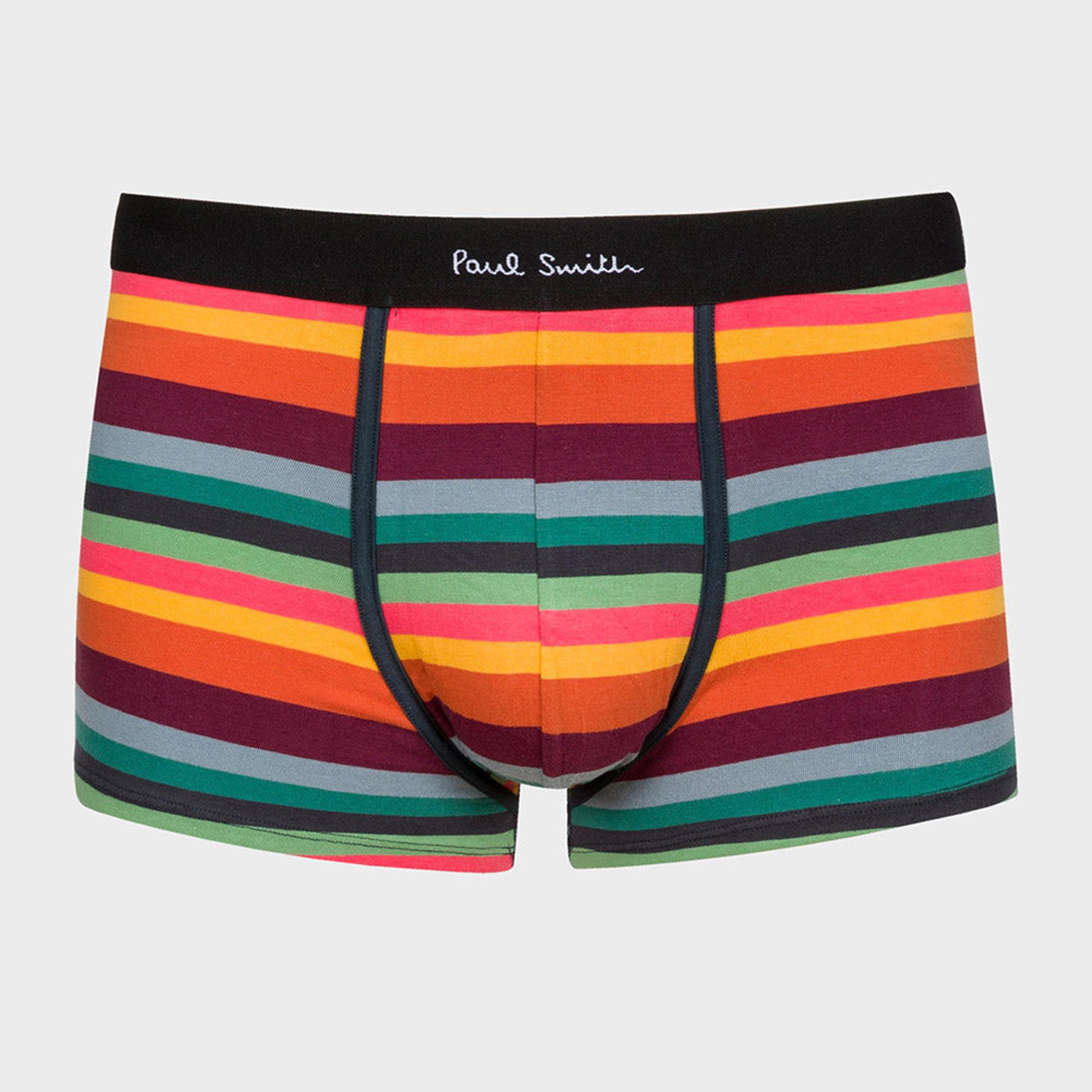 Product image 3 of 6 of Paul Smith Men's 'Artist Stripe' Boxer Briefs / Trunks 3 Pack - Multicolour