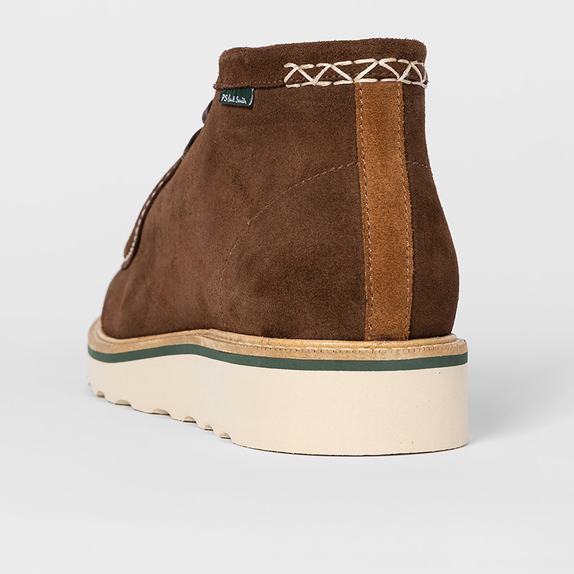 Product image 3 of 5 of Paul Smith Men's Tobruk Suede Boots - Chocolate Brown