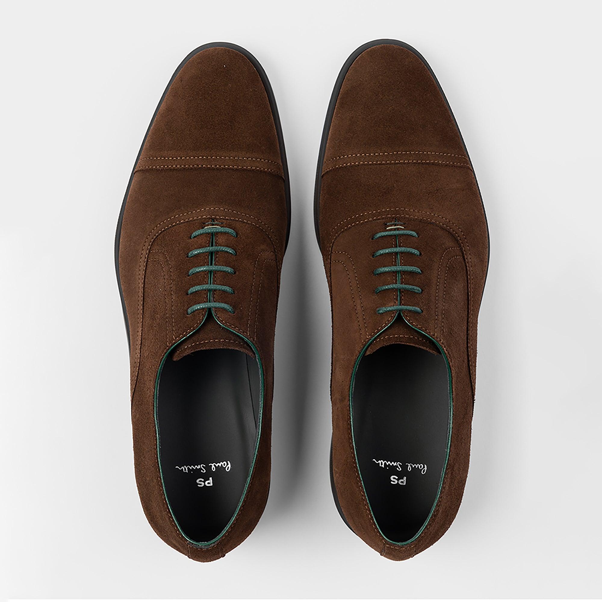 Product image 3 of 5 of Paul Smith Mens Connery Suede Shoes - Chocolate Brown