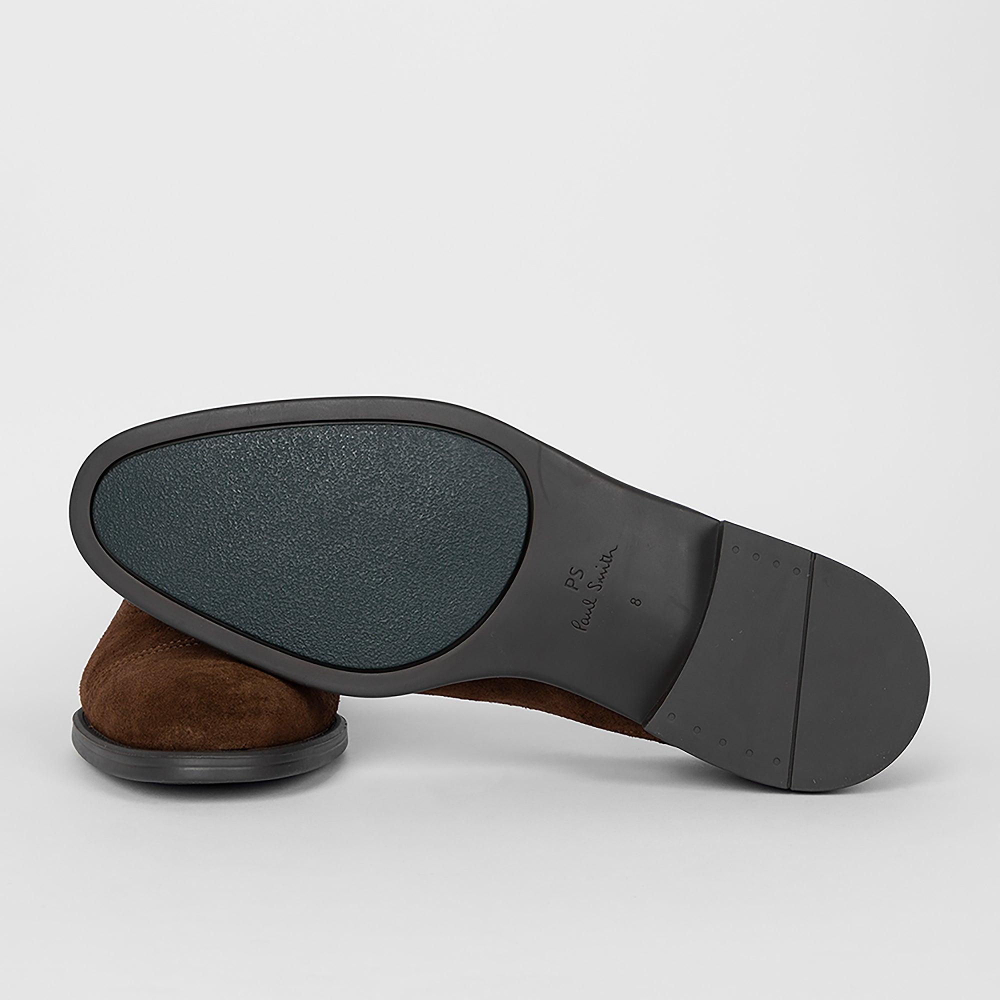 Product image 4 of 5 of Paul Smith Mens Connery Suede Shoes - Chocolate Brown