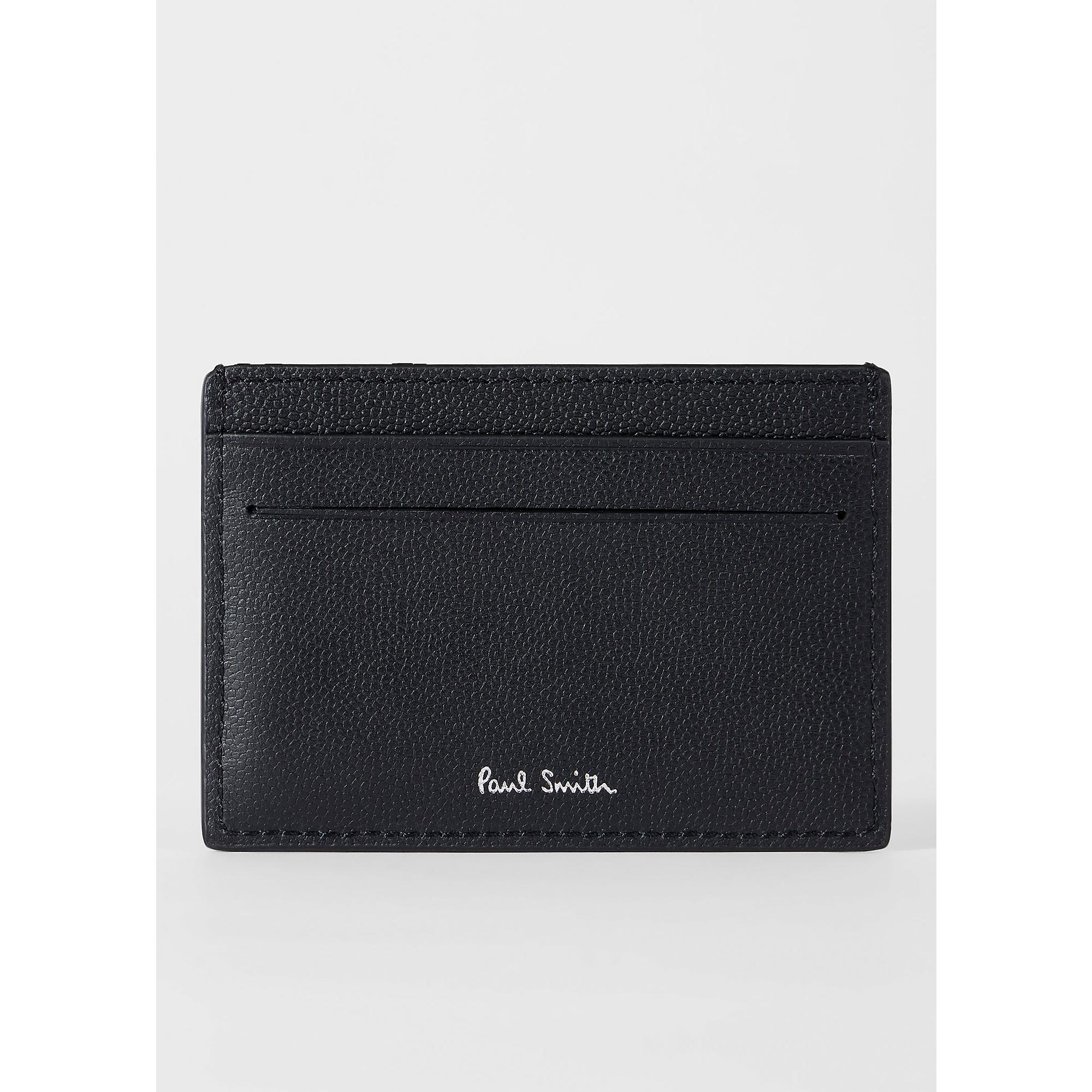 Product image 2 of 4 of Paul Smith Zebra Card Holder Wallet - Black