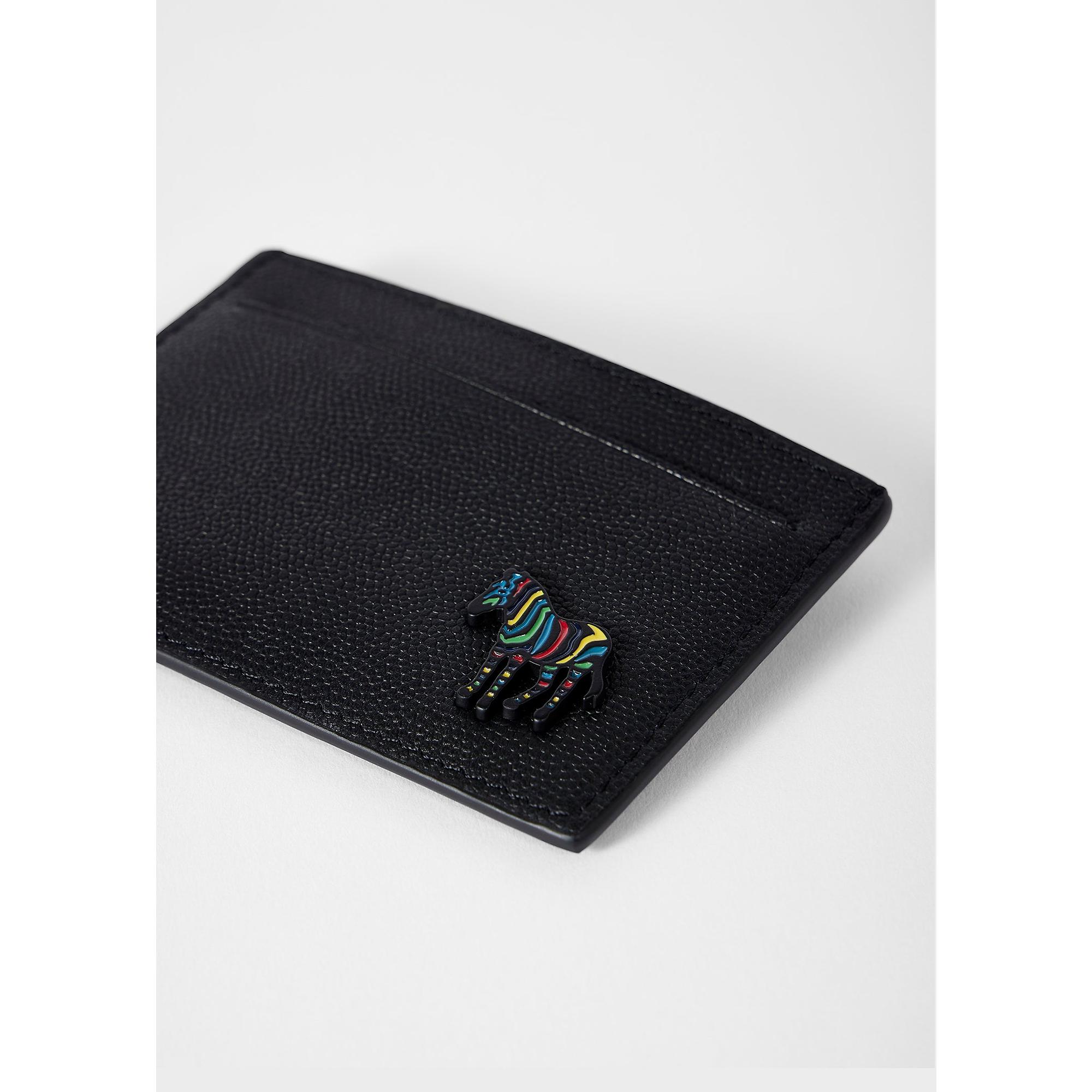 Product image 4 of 4 of Paul Smith Zebra Card Holder Wallet - Black
