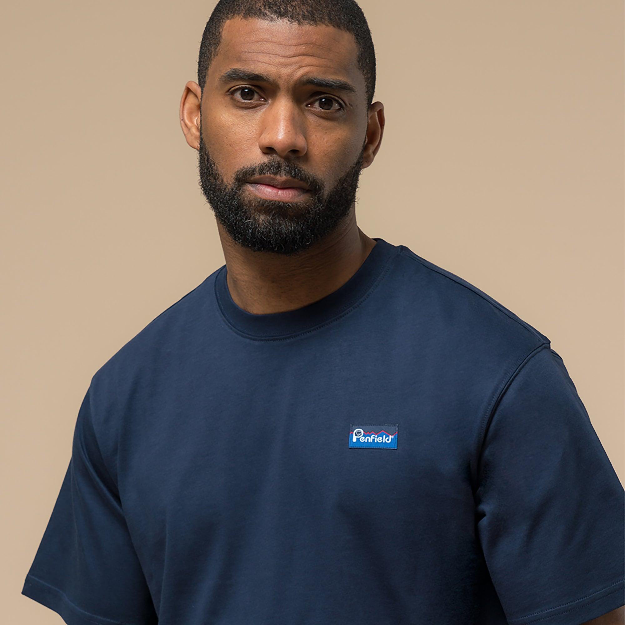 Product image 2 of 7 of Penfield Men's Original Logo T-Shirt - Navy Blue