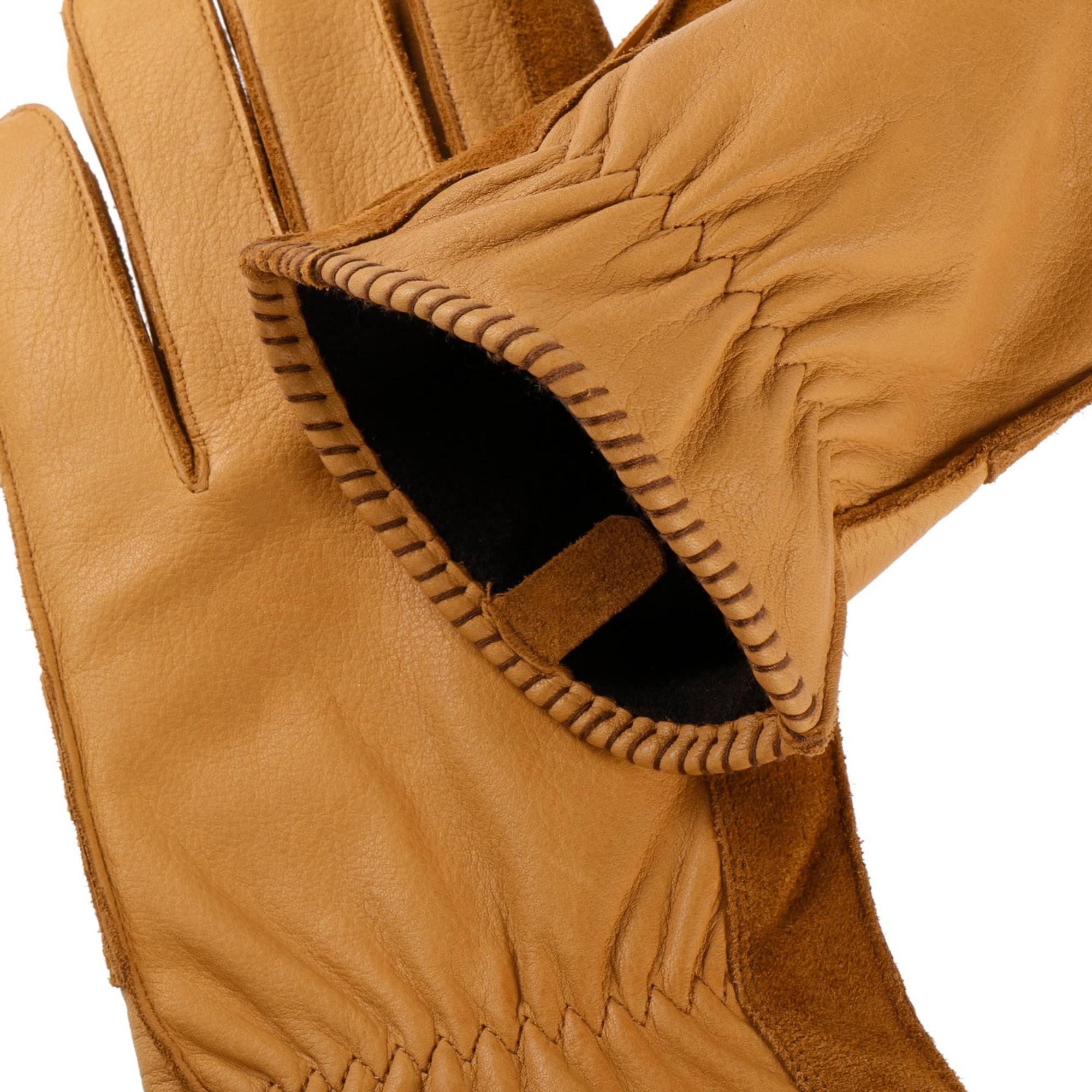 Product image 2 of 3 of Stetson Peoria Cow Nappa Leather Gloves - Cognac