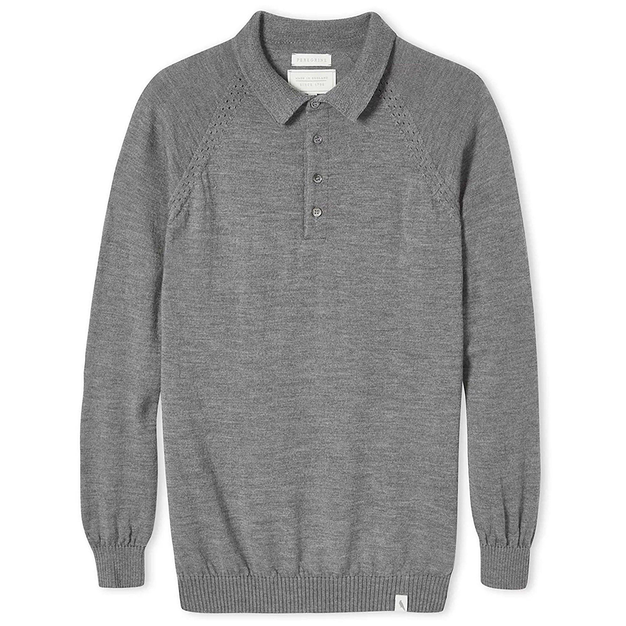 Product image 1 of 5 of Peregrine Men's Beauford Made In England Polo Shirt - Nimbus