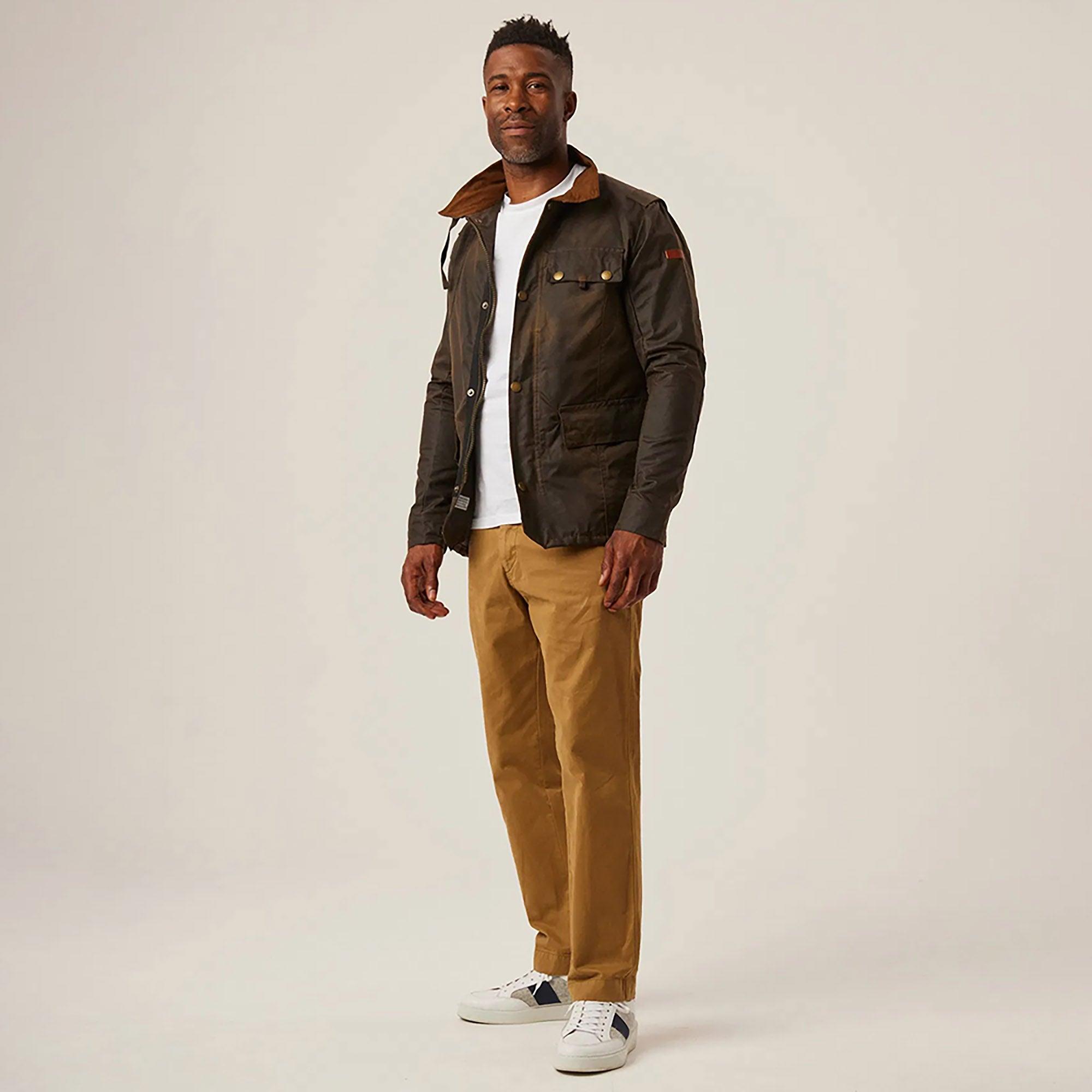 Product image 3 of 6 of Peregrine Men’s Bexley Waxed Jacket – Brown