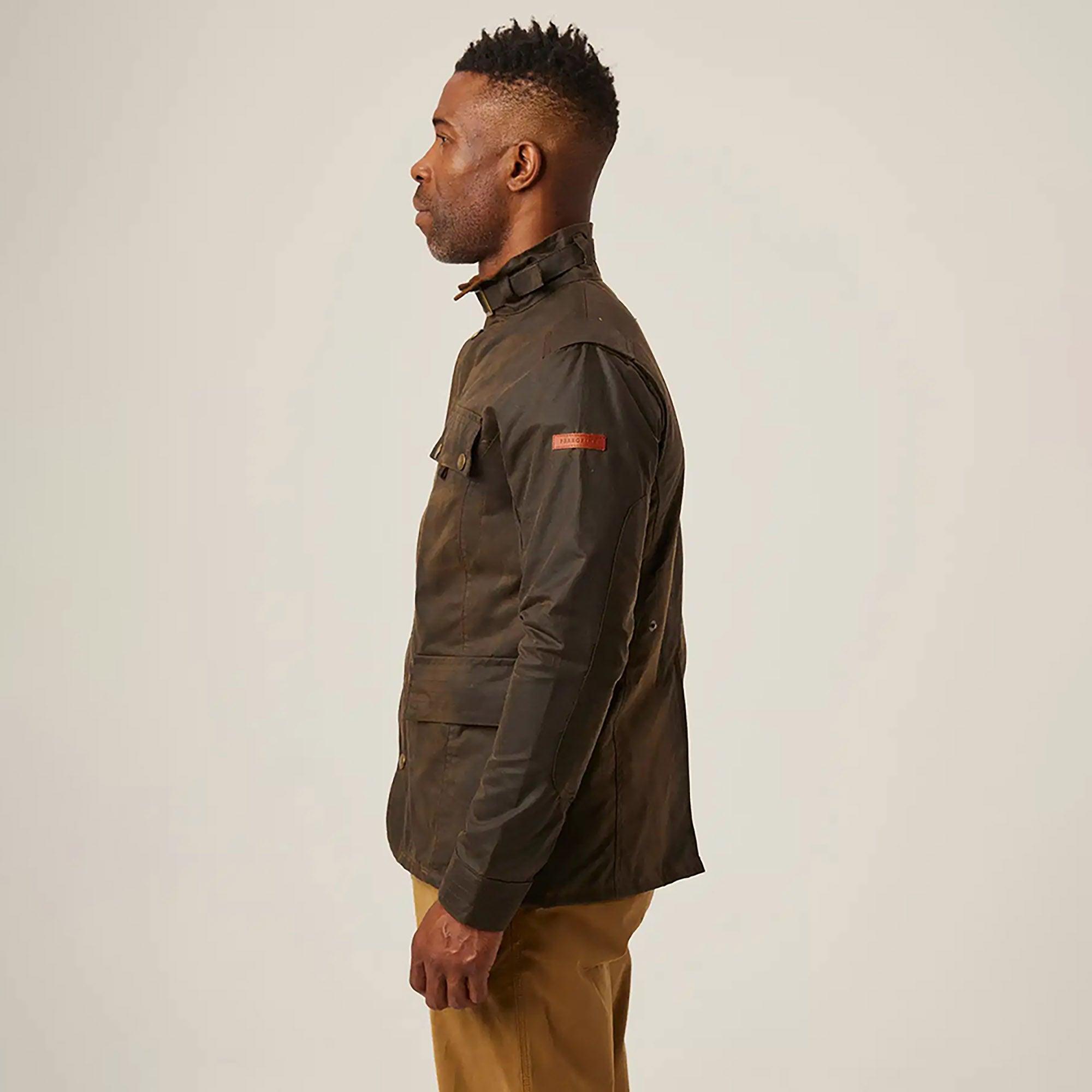 Product image 4 of 6 of Peregrine Men’s Bexley Waxed Jacket – Brown